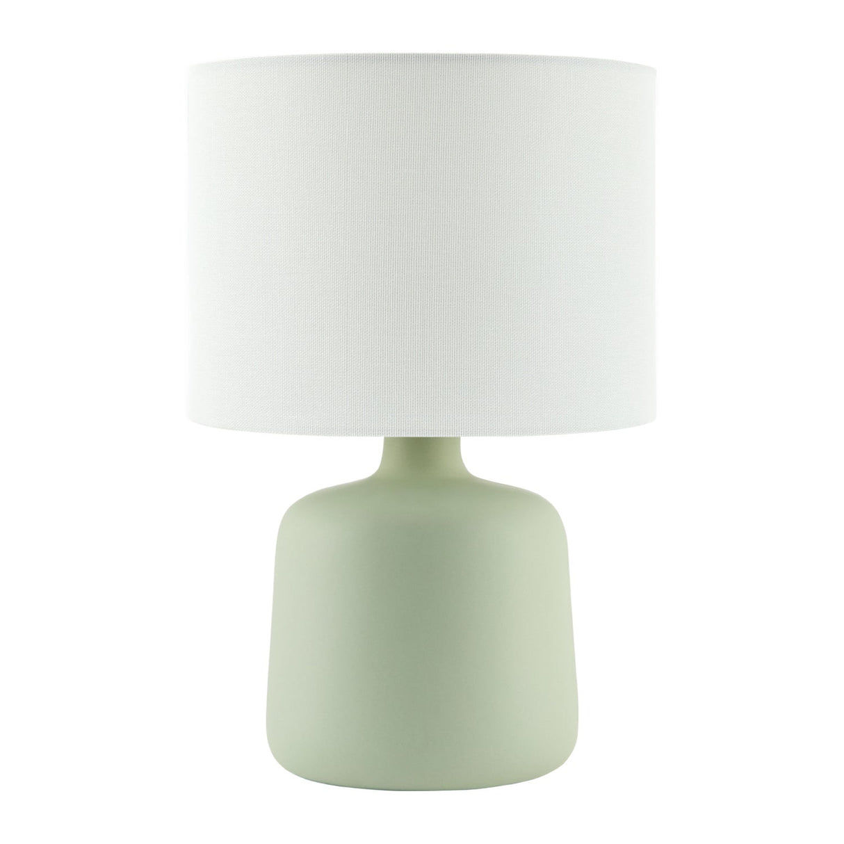 Modern European furniture - White Jute Ceramic Table Lamp - www.oroa.com