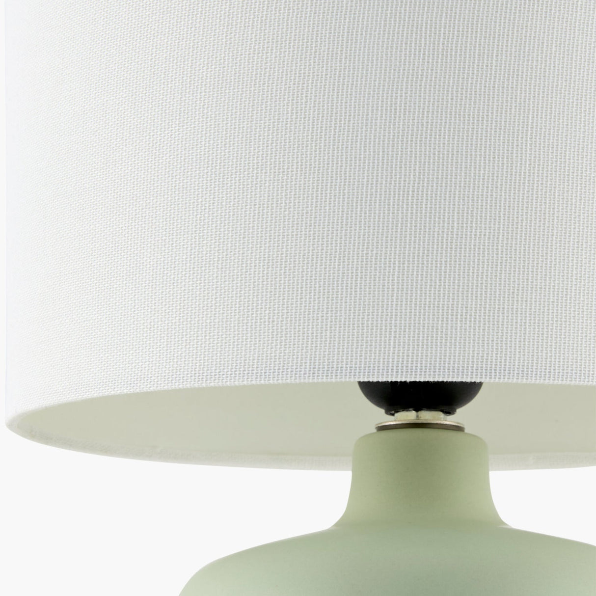 Modern European furniture - White Jute Ceramic Table Lamp - www.oroa.com