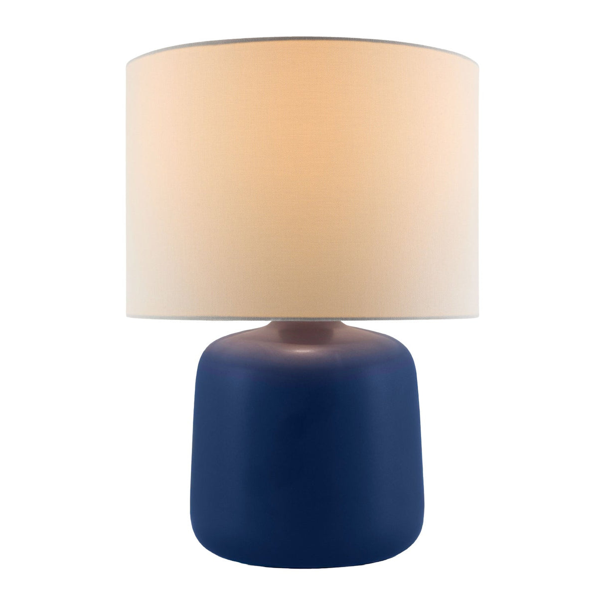 Modern European furniture - White Jute Ceramic Table Lamp - www.oroa.com