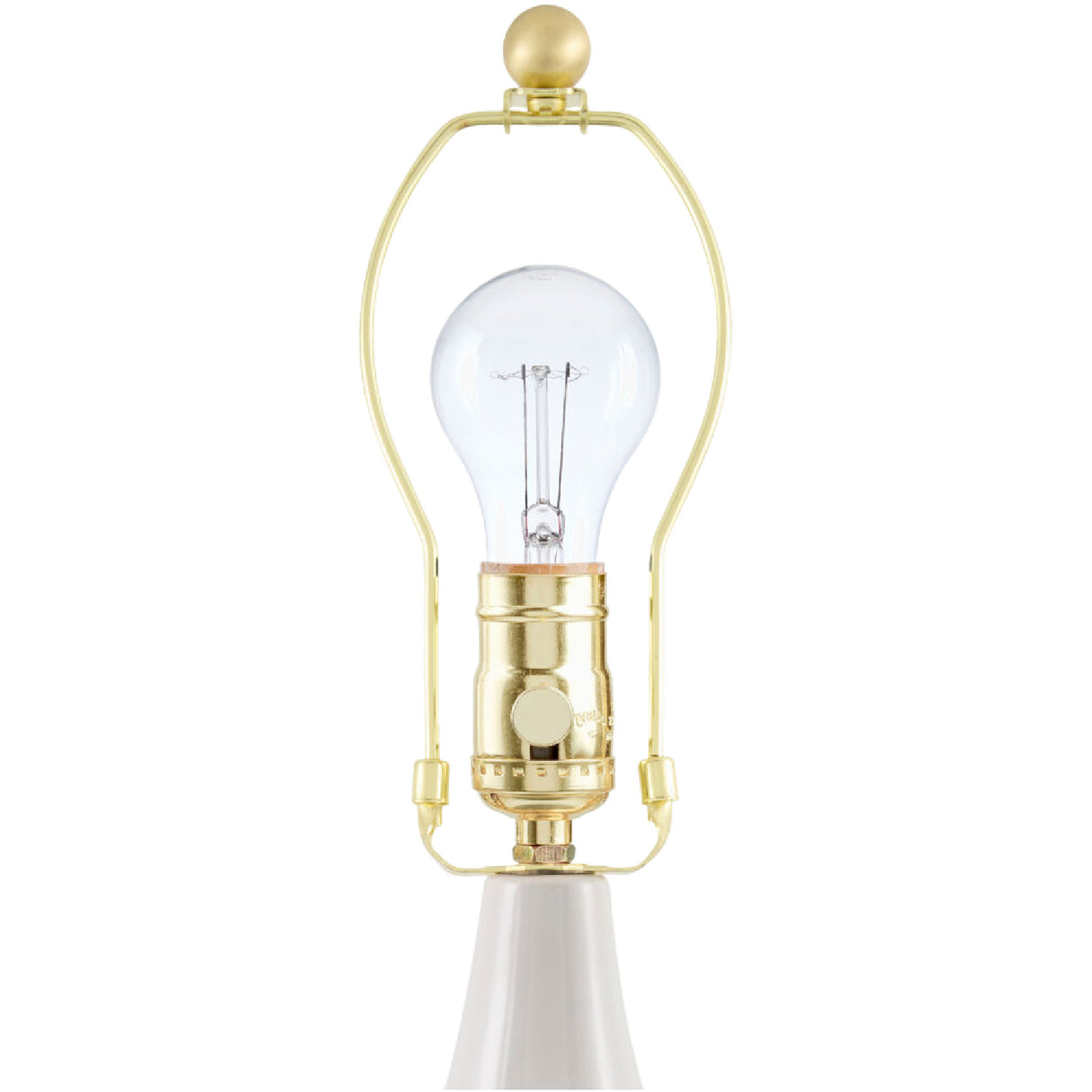 Glazed Cream Ceramic Table Lamp | Oroa.com