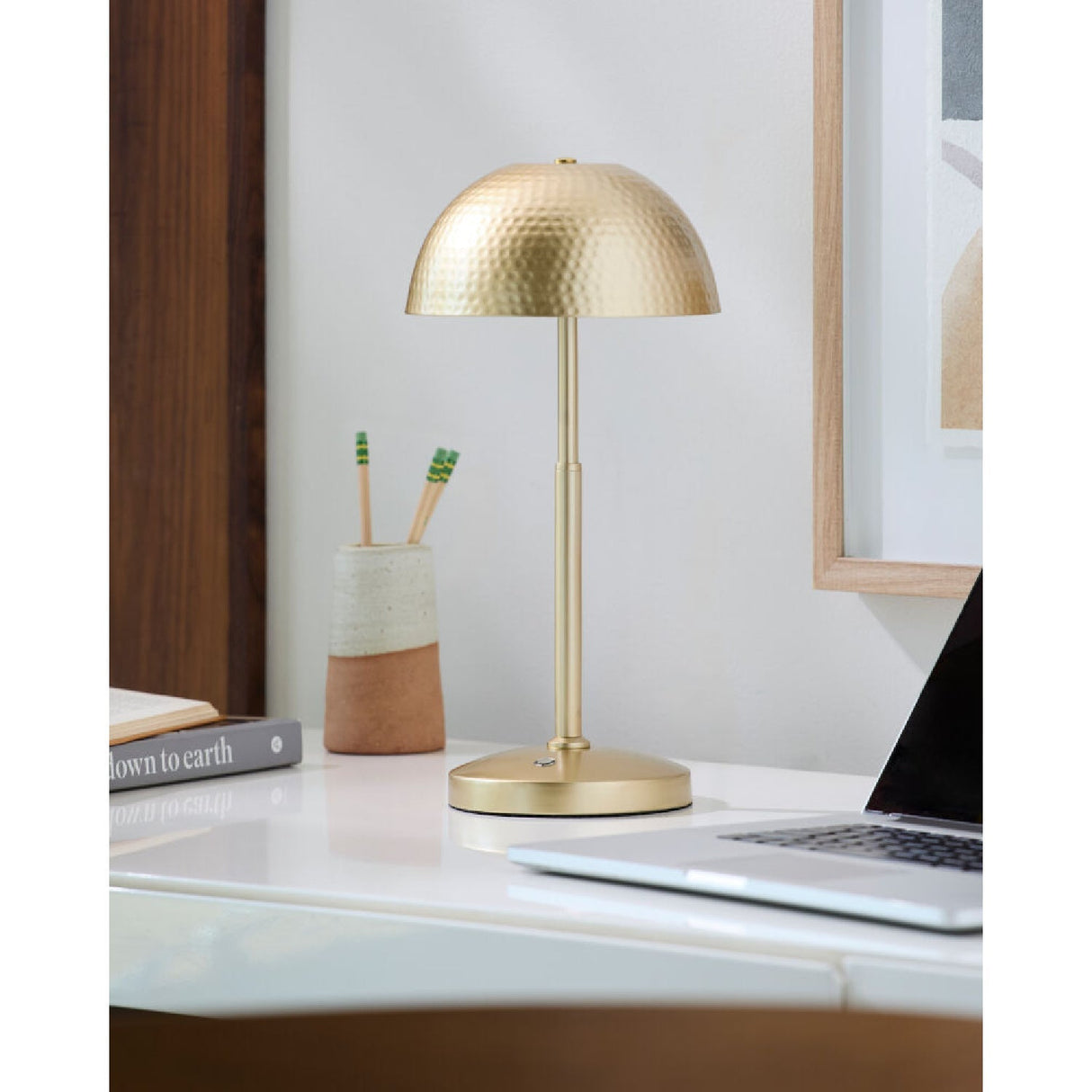 Modern European furniture - Metal Dome Accent Table Lamp - www.oroa.com