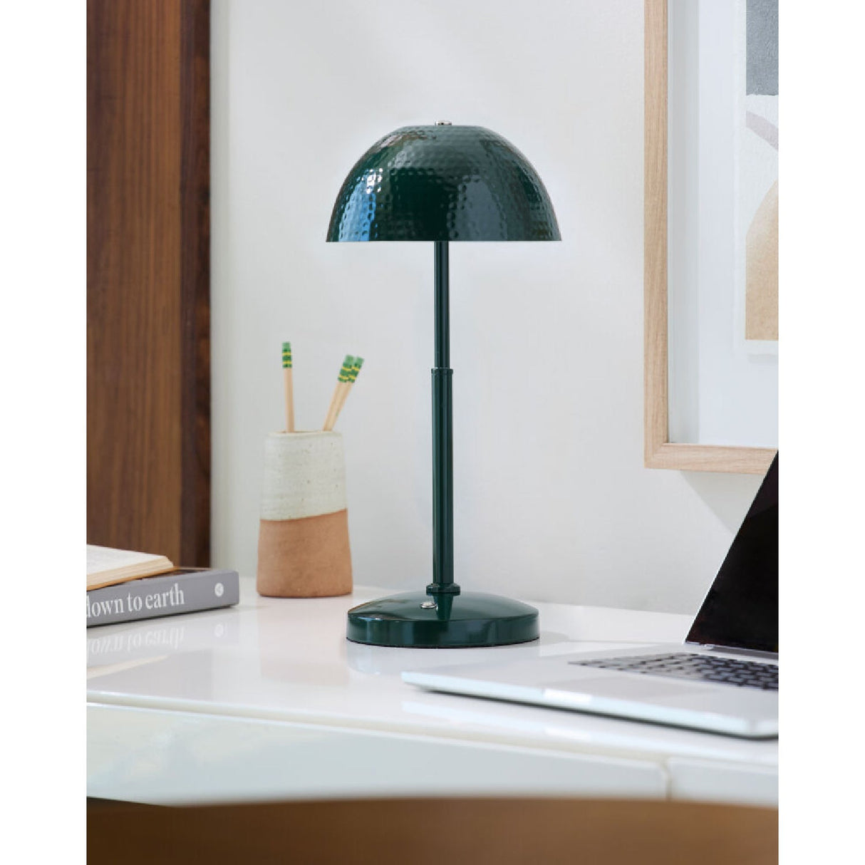 Modern European furniture - Metal Dome Accent Table Lamp - www.oroa.com
