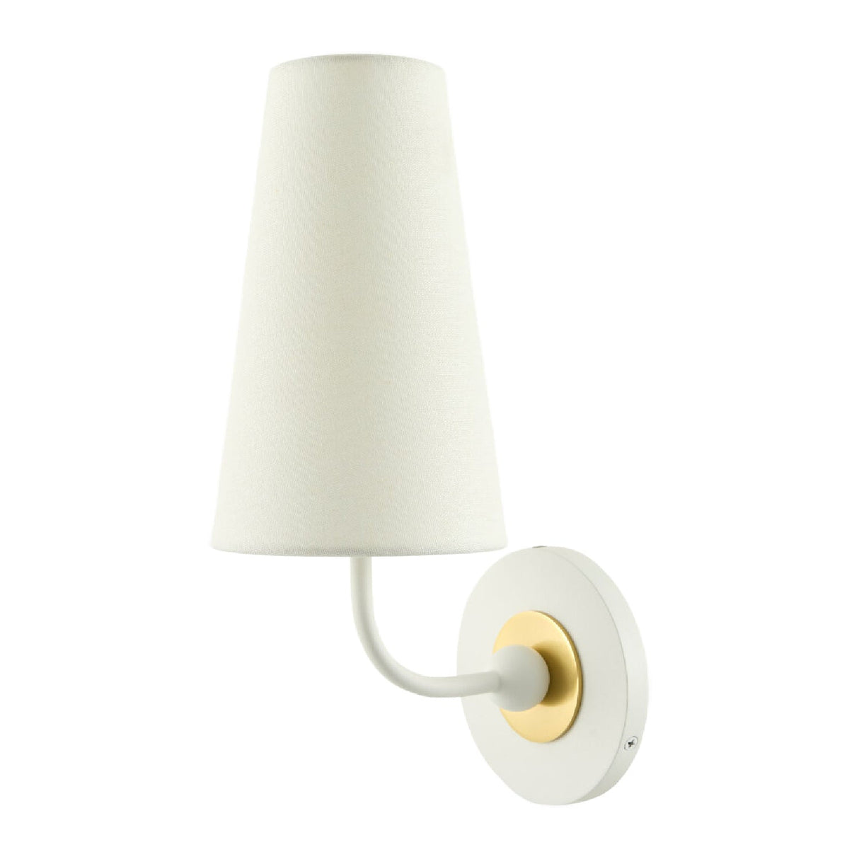 Modern European furniture - Elongated White Shade Wall Lamp - www.oroa.com