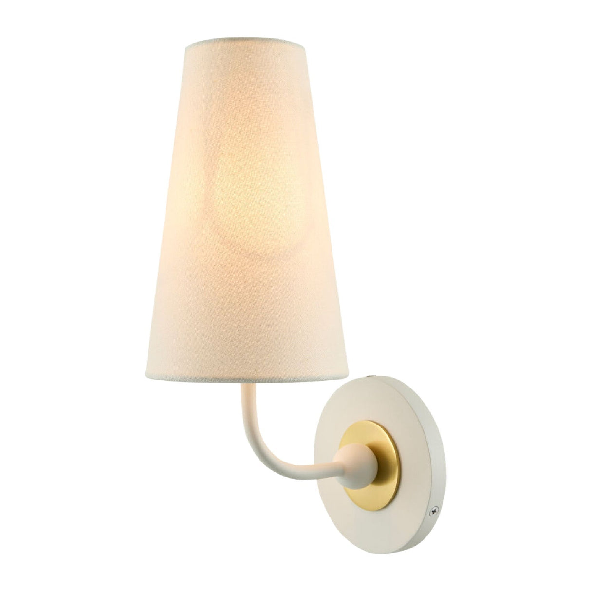 Modern European furniture - Elongated White Shade Wall Lamp - www.oroa.com