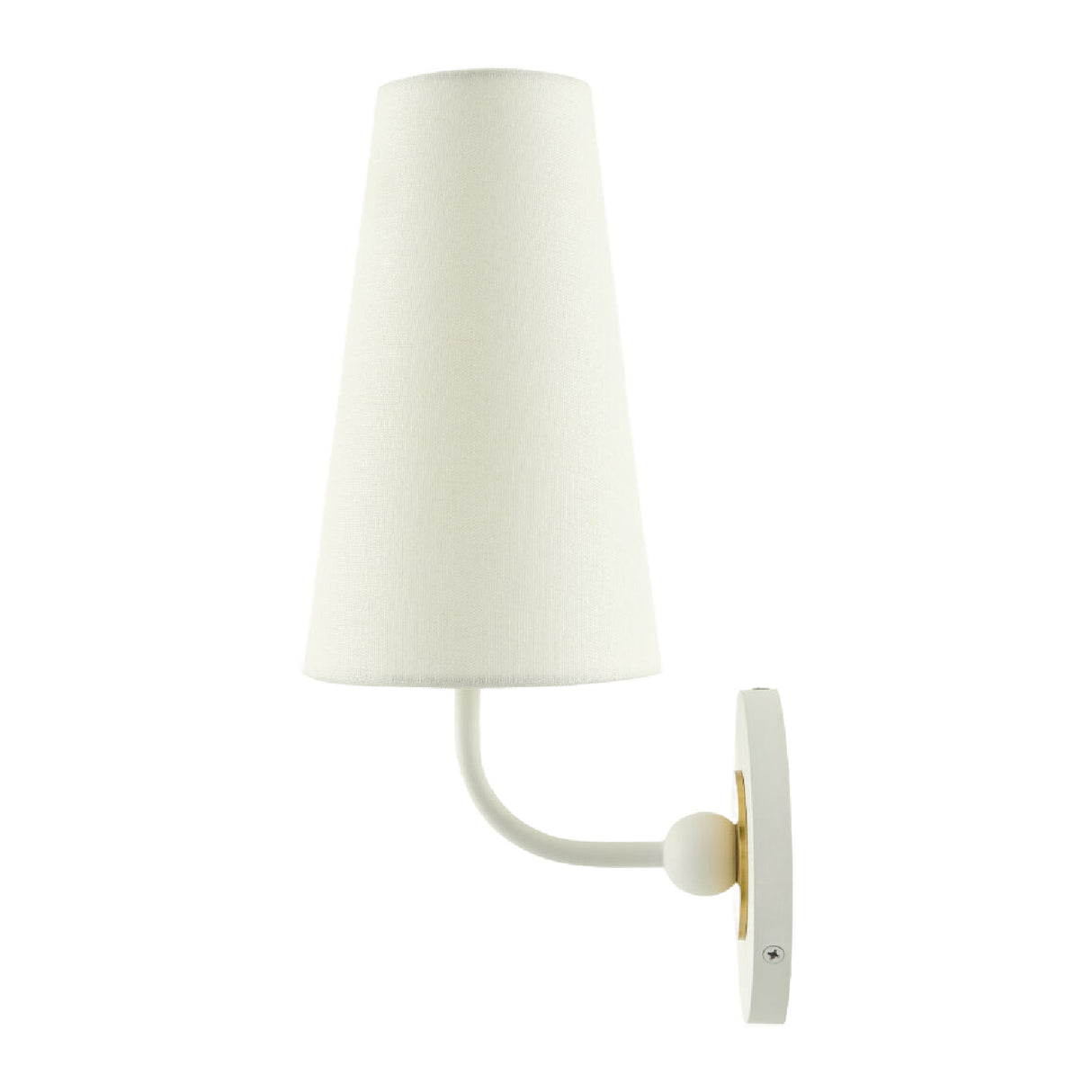 Elongated White Shade Wall Lamp | Oroa.com