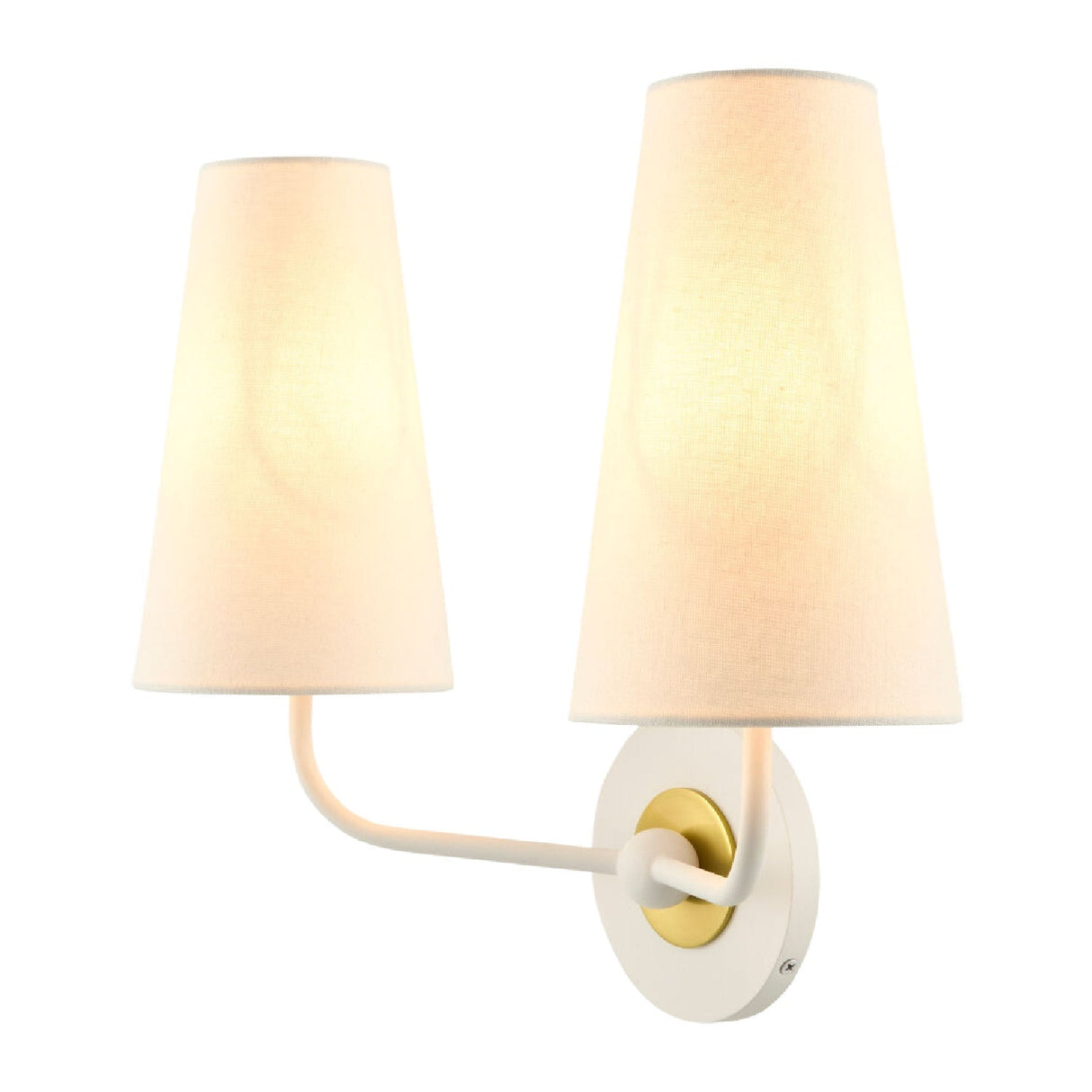 Modern European furniture - Elongated Dual-Shade Wall Lamp - www.oroa.com