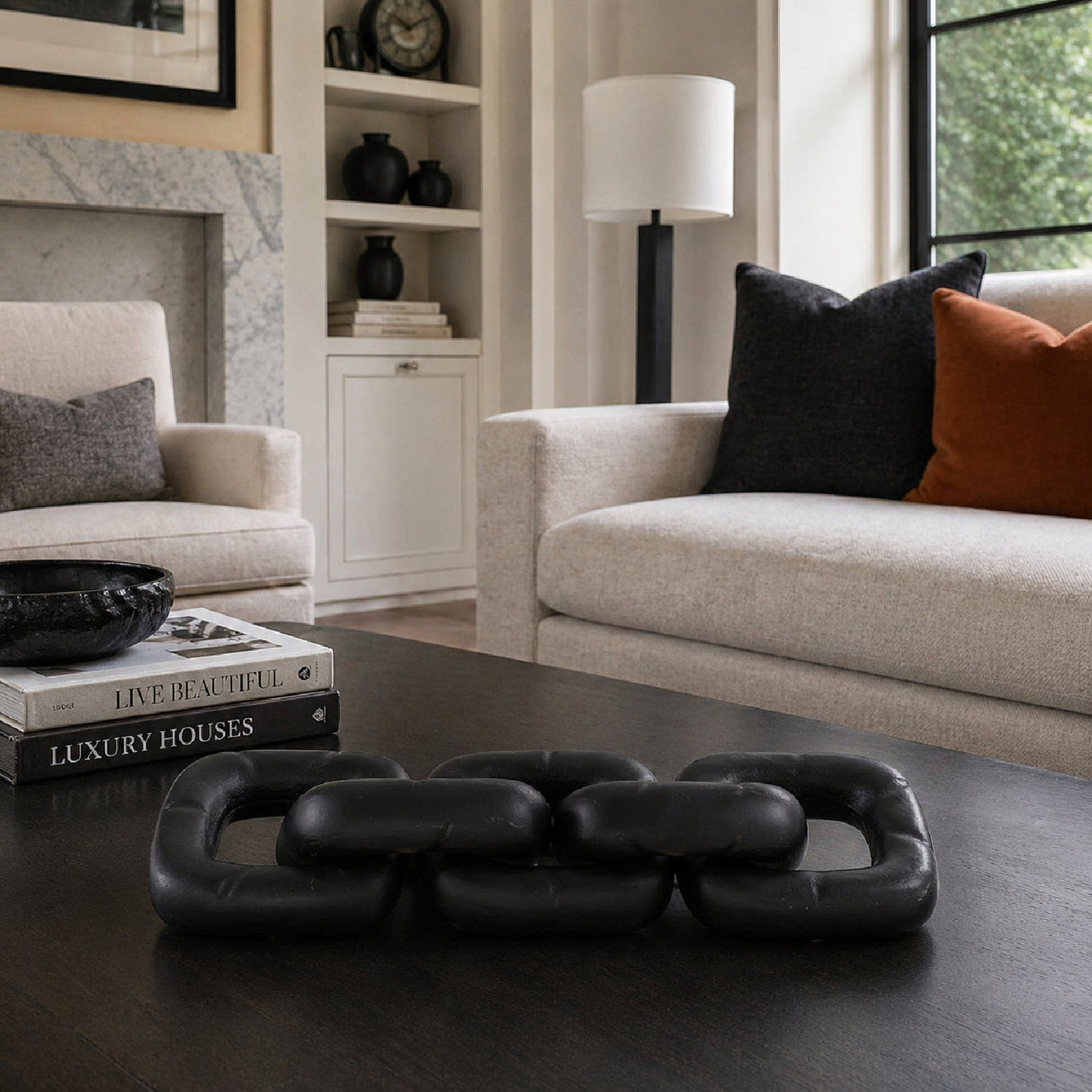 Modern European furniture - minimalist white curved sofa - www.oroa.com