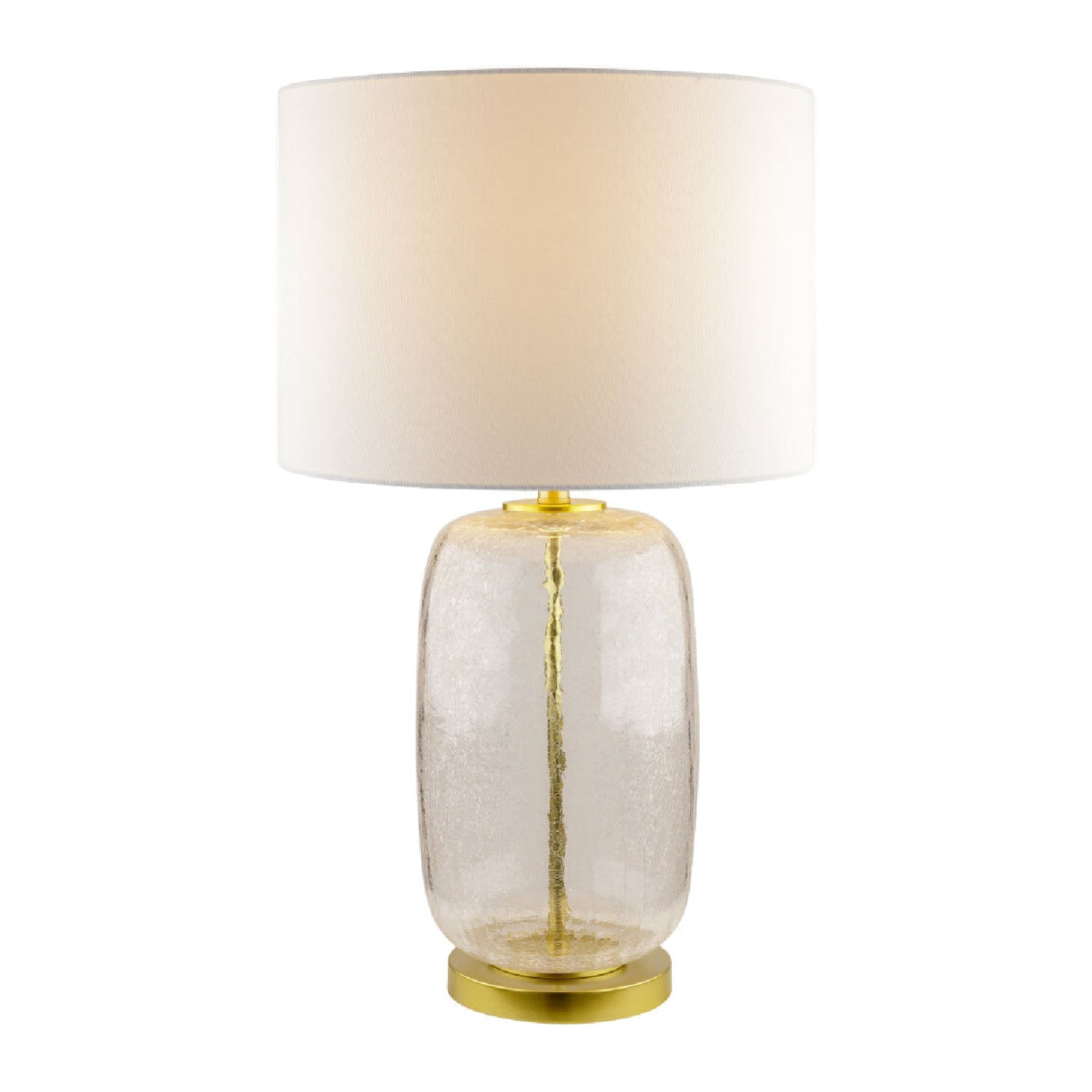 Modern European furniture - Clear Glass Accent Table Lamp - www.oroa.com