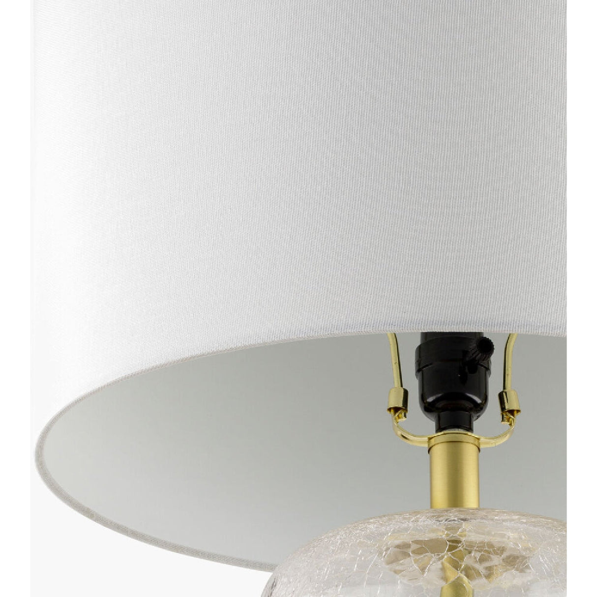 Modern European furniture - Clear Glass Accent Table Lamp - www.oroa.com