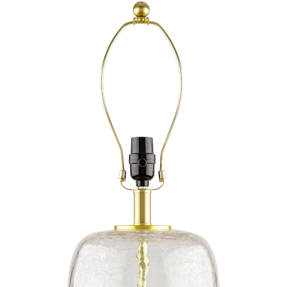 Modern European furniture - Clear Glass Accent Table Lamp - www.oroa.com | Oroa.com