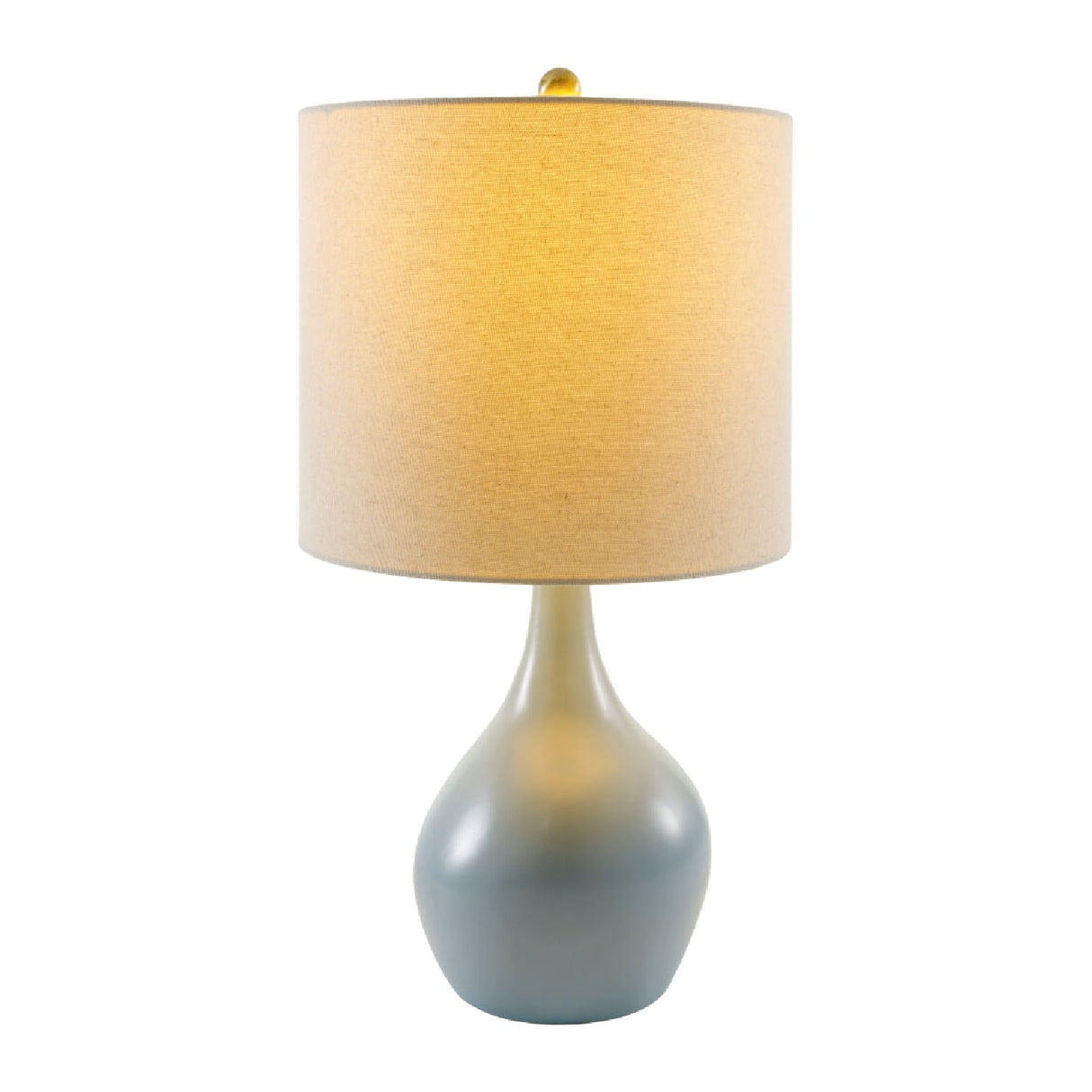 Modern European furniture - Ceramic Vase-Inspired Table Lamp - www.oroa.com