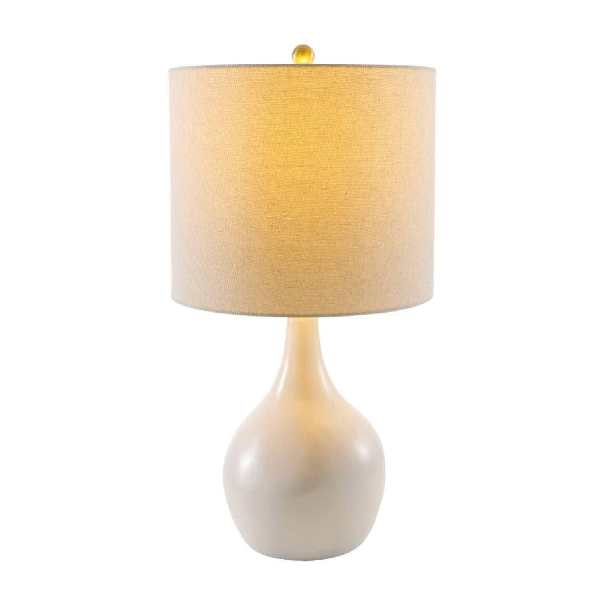 Modern European furniture - Ceramic Vase-Inspired Table Lamp - www.oroa.com