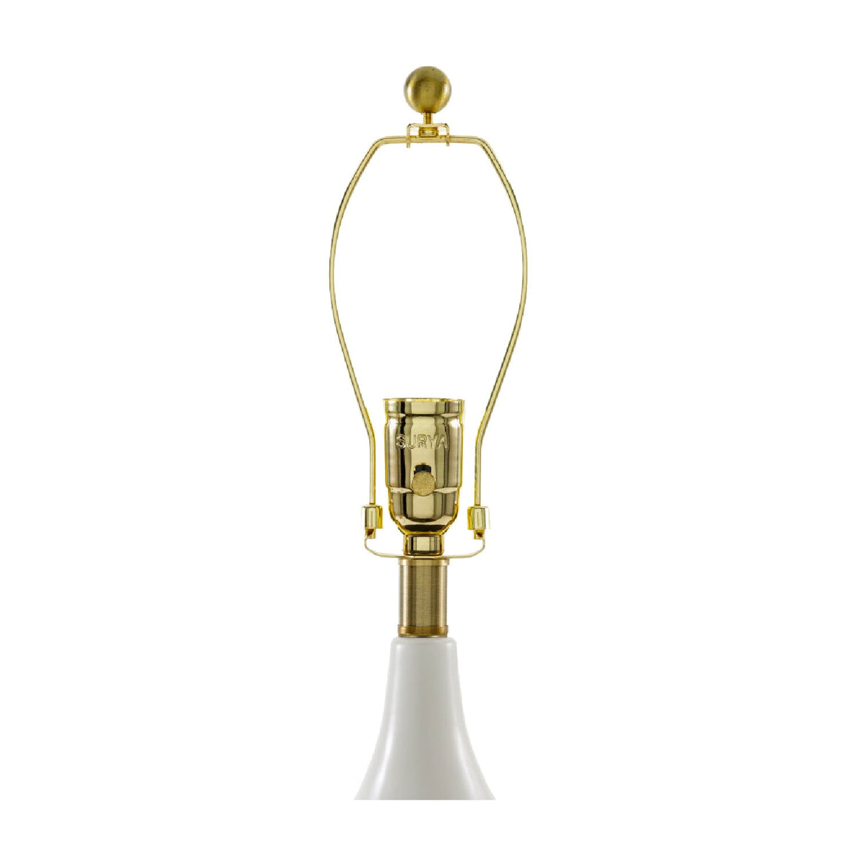 Modern European furniture - Ceramic Vase-Inspired Table Lamp - www.oroa.com