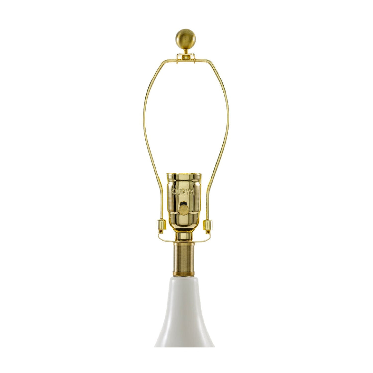 Modern European furniture - Ceramic Vase-Inspired Table Lamp - www.oroa.com
