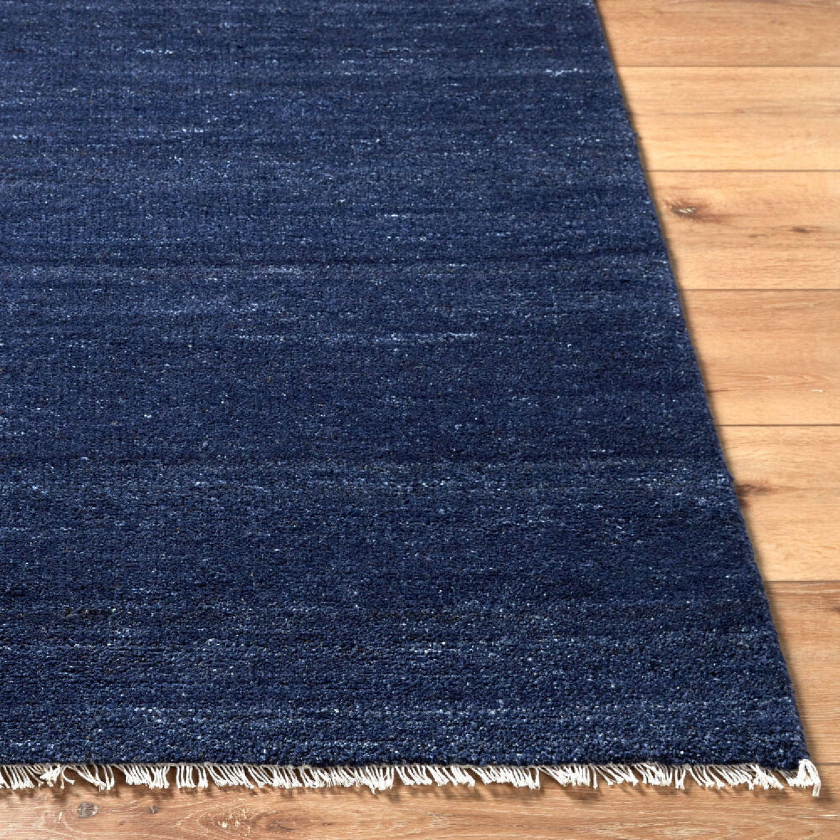 Modern European furniture - Hand-Knotted Wool Fringed Square Carpet - www.oroa.com