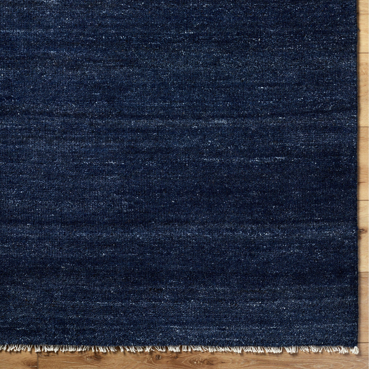 Modern European furniture - Blue Wool Fringed Table Runner - www.oroa.com