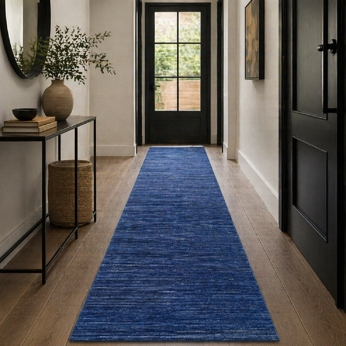 Modern European furniture - Hand-Knotted Wool Table Runner - www.oroa.com