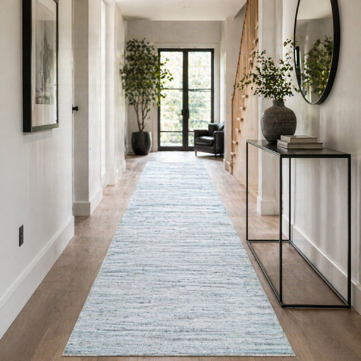 Modern European furniture - Hand-Knotted Wool Table Runner - www.oroa.com | Oroa.com