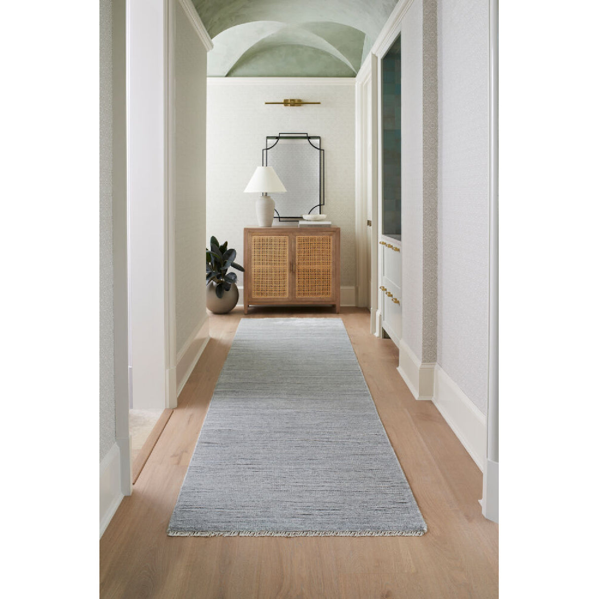 Modern European furniture - Hand-Knotted Wool Table Runner - www.oroa.com | Oroa.com