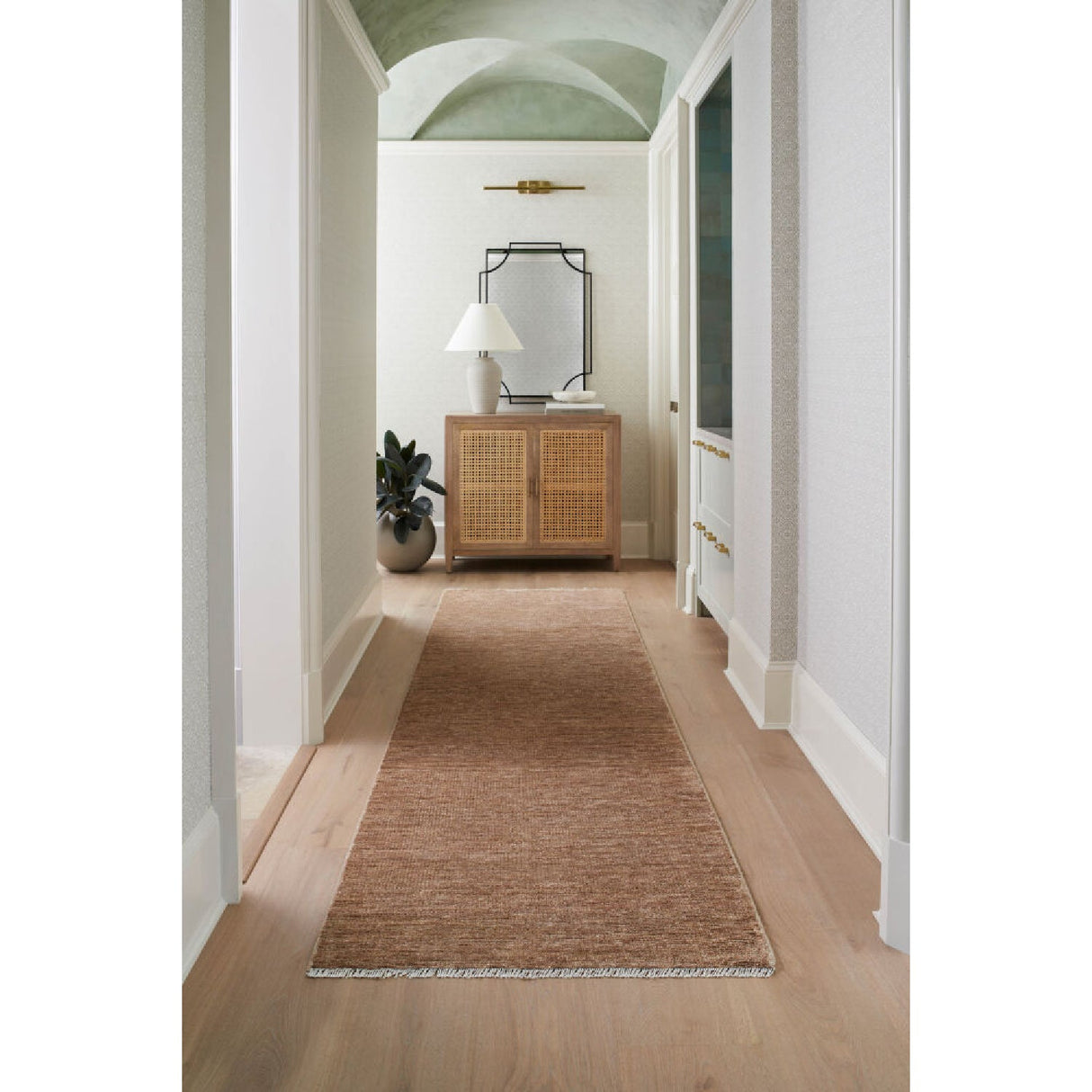 Modern European furniture - Hand-Knotted Wool Table Runner - www.oroa.com