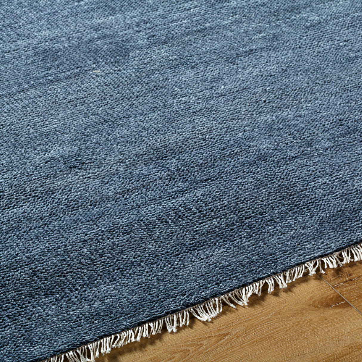 Modern European furniture - Hand-Knotted Wool Fringed Square Carpet - www.oroa.com