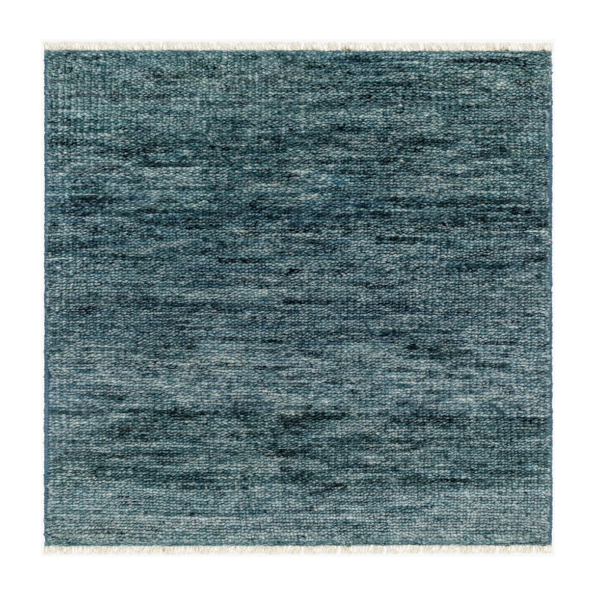 Modern European furniture - Hand-Knotted Wool Fringed Square Carpet - www.oroa.com