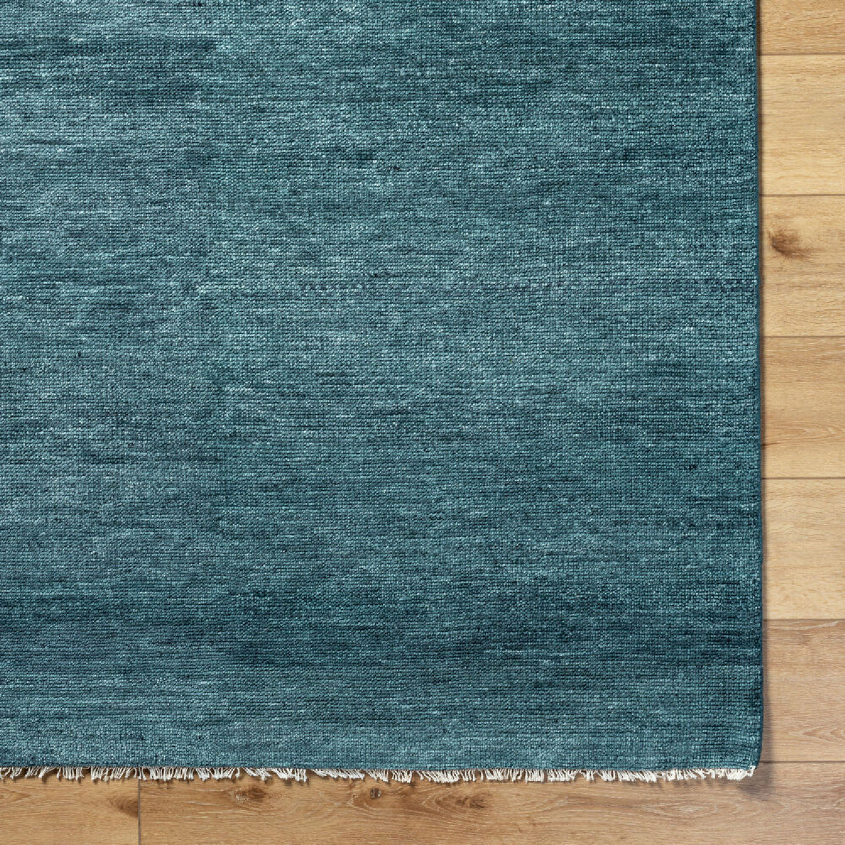 Modern European furniture - Hand-Knotted Wool Fringed Square Carpet - www.oroa.com