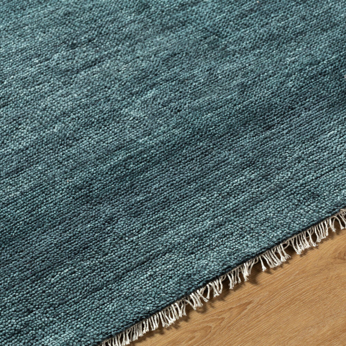 Modern European furniture - Hand-Knotted Wool Fringed Square Carpet - www.oroa.com