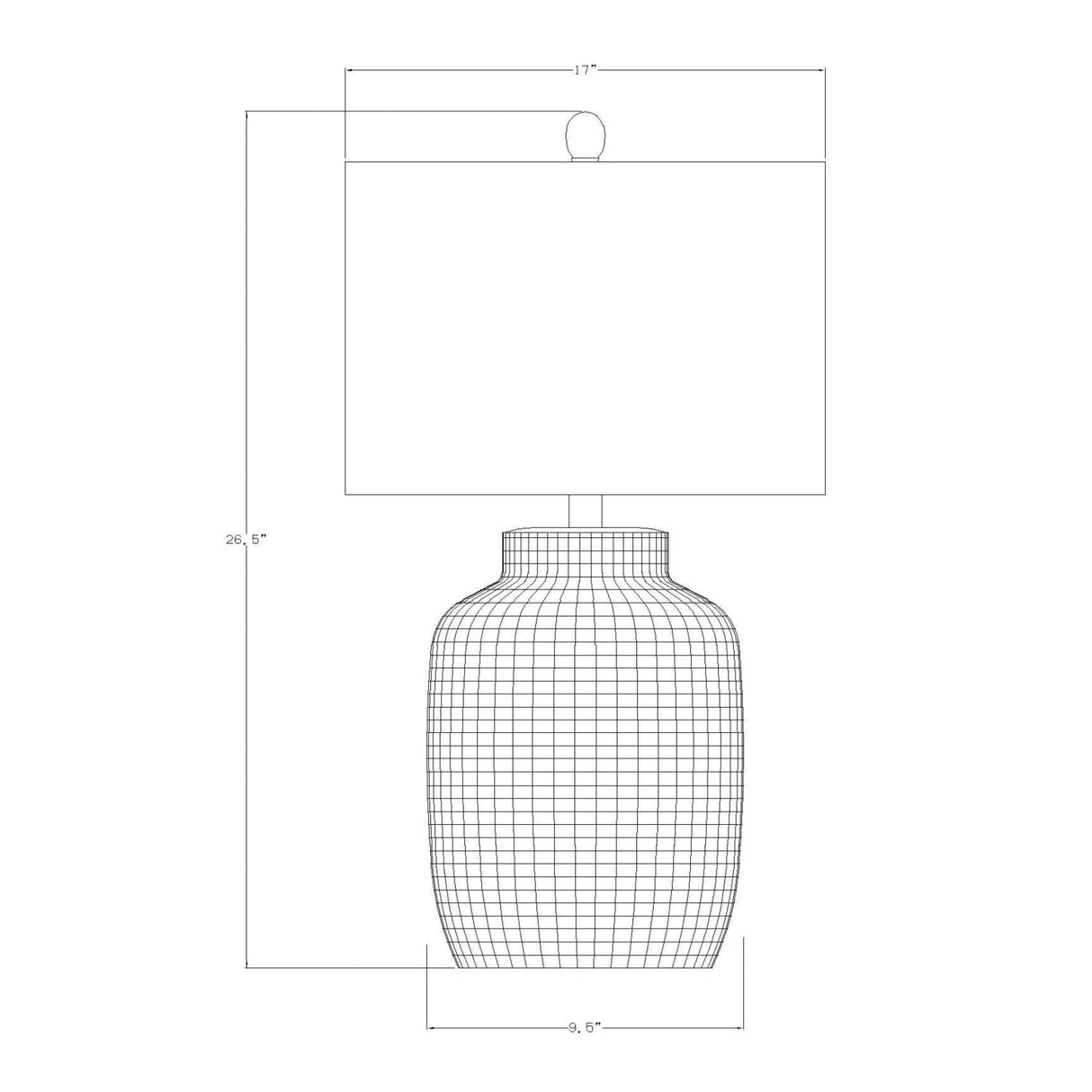 Modern European furniture - Beige Linen Ceramic Table Lamp - www.oroa.com