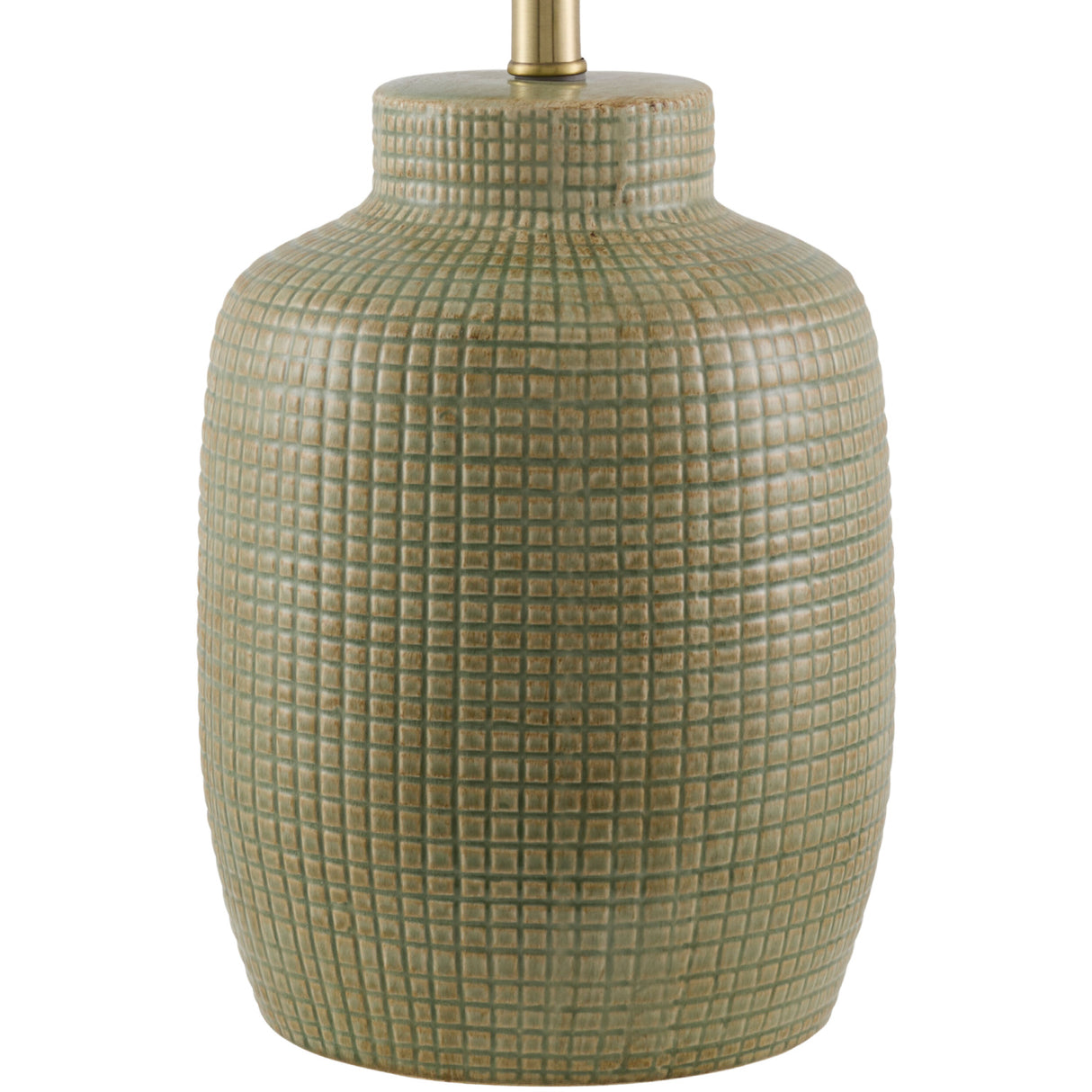 White Linen Ceramic Table Lamp | Oroa.com