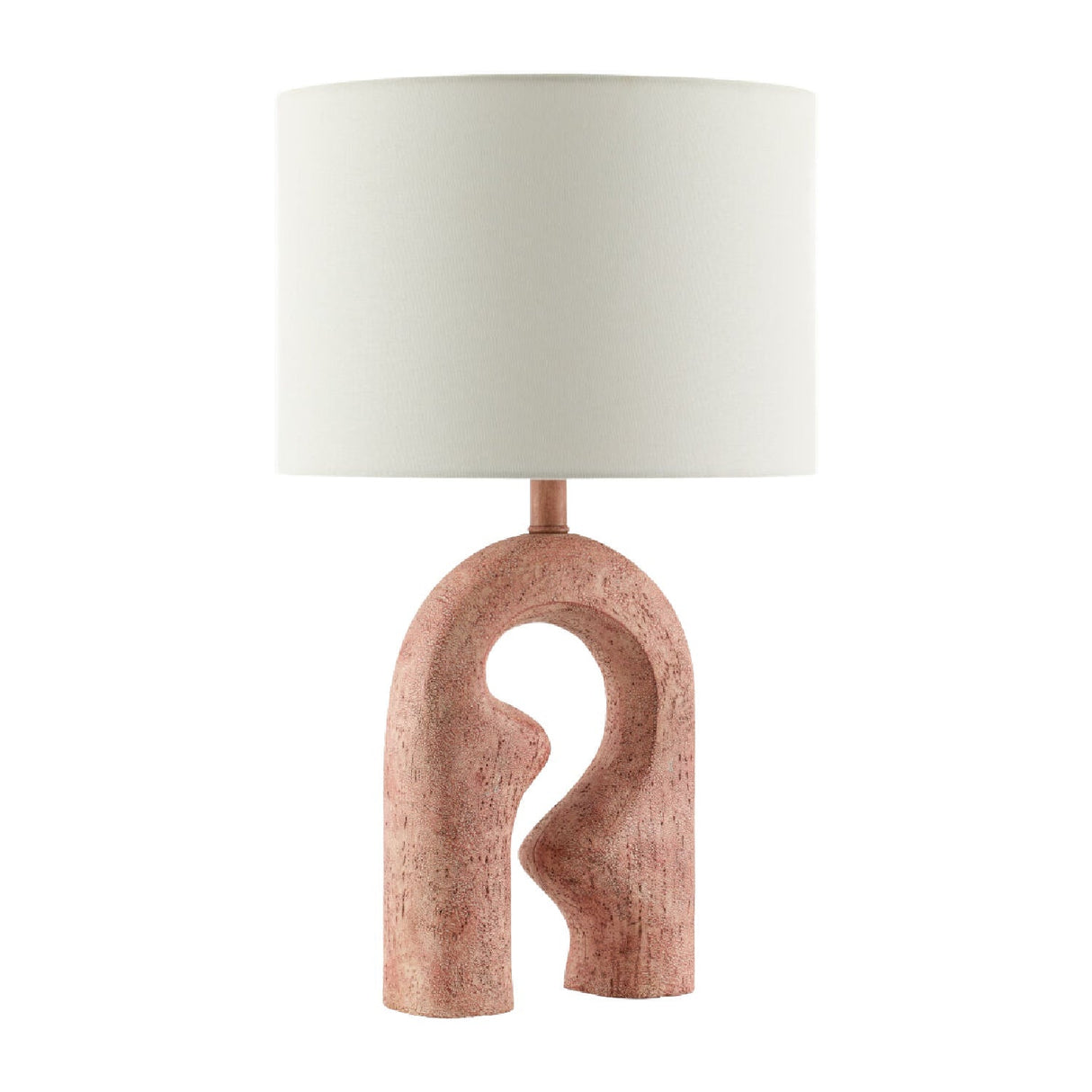 Modern European furniture - Wavy Carved Base Table Lamp - www.oroa.com