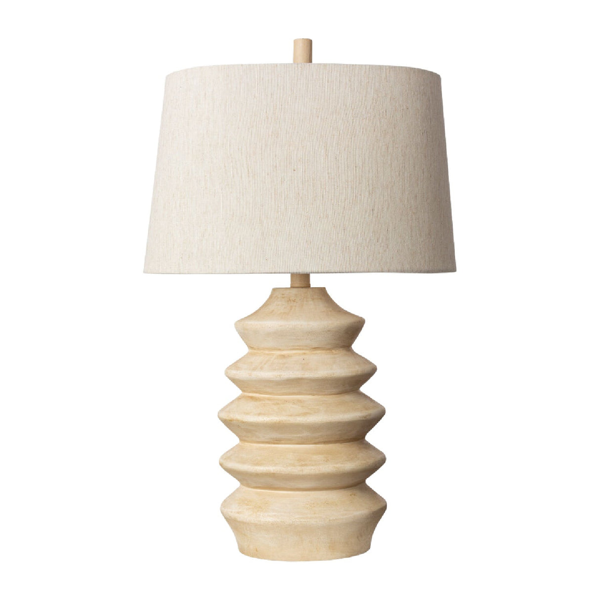 Modern European furniture - Painted Cream Accent Table Lamp - www.oroa.com