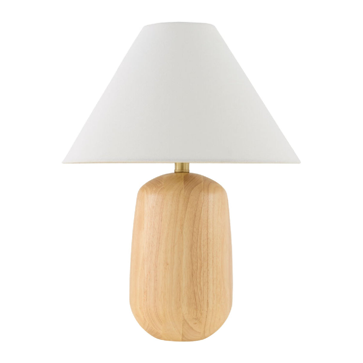 Modern European furniture - Beige Wood Veneer Table Lamp - www.oroa.com