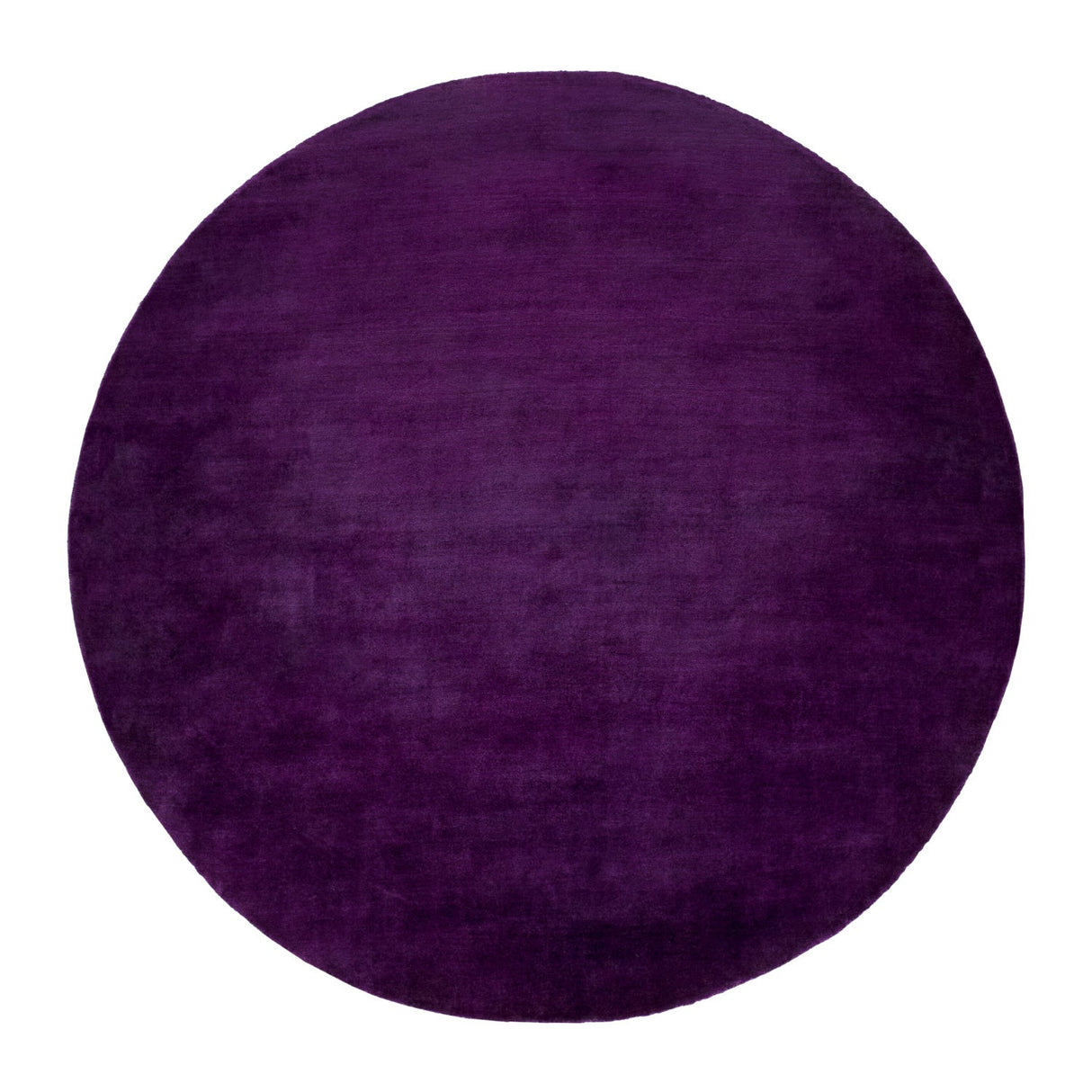 Modern furniture - Hand-Loomed Wool Fringe Round Carpet - www.oroa.com