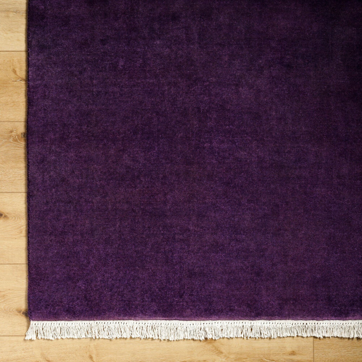 Modern European furniture - Hand-Loomed Wool Fringe Square Carpet - www.oroa.com