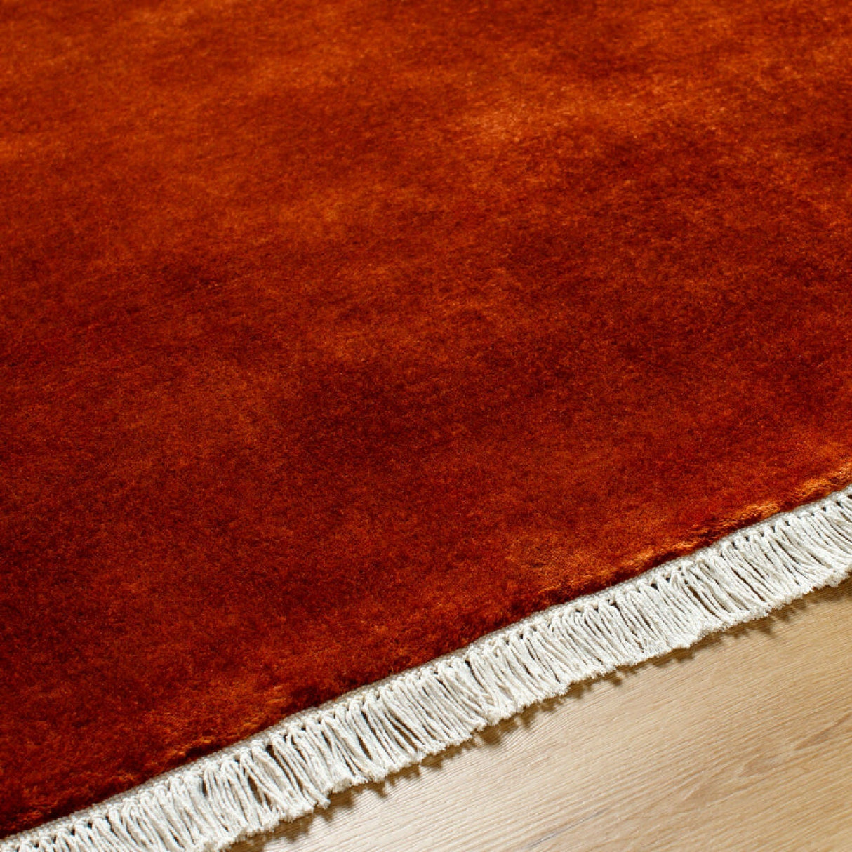 Modern furniture - Hand-Loomed Wool Fringe Carpet - www.oroa.com