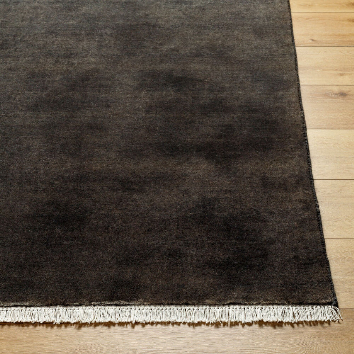 Modern European furniture - Hand-Loomed Wool Fringe Square Carpet - www.oroa.com