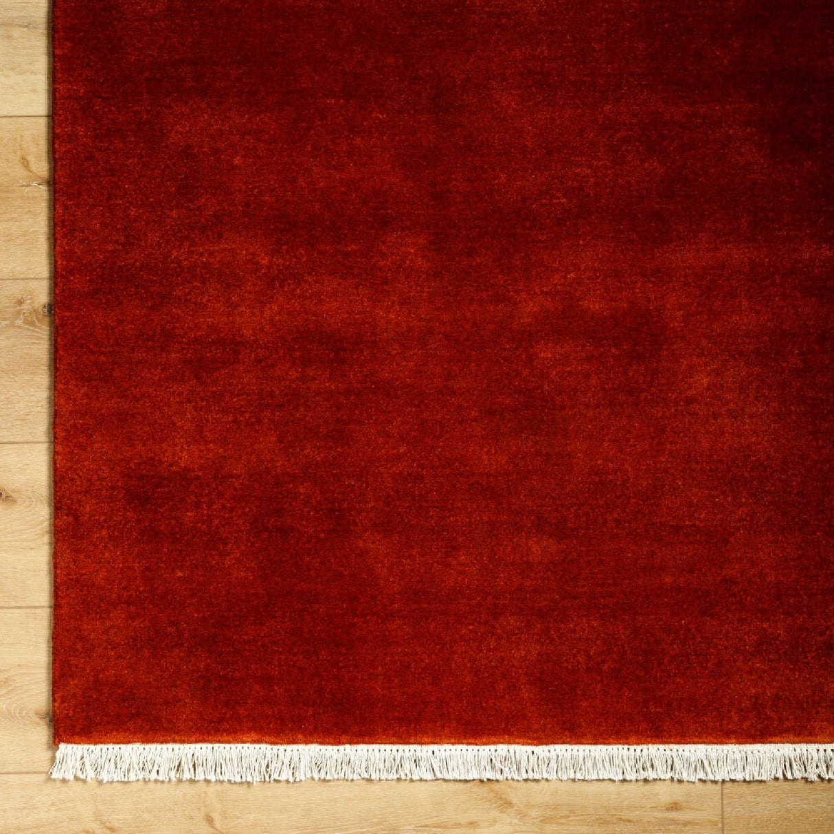 Modern furniture - Hand-Loomed Wool Fringe Table Runner - www.oroa.com