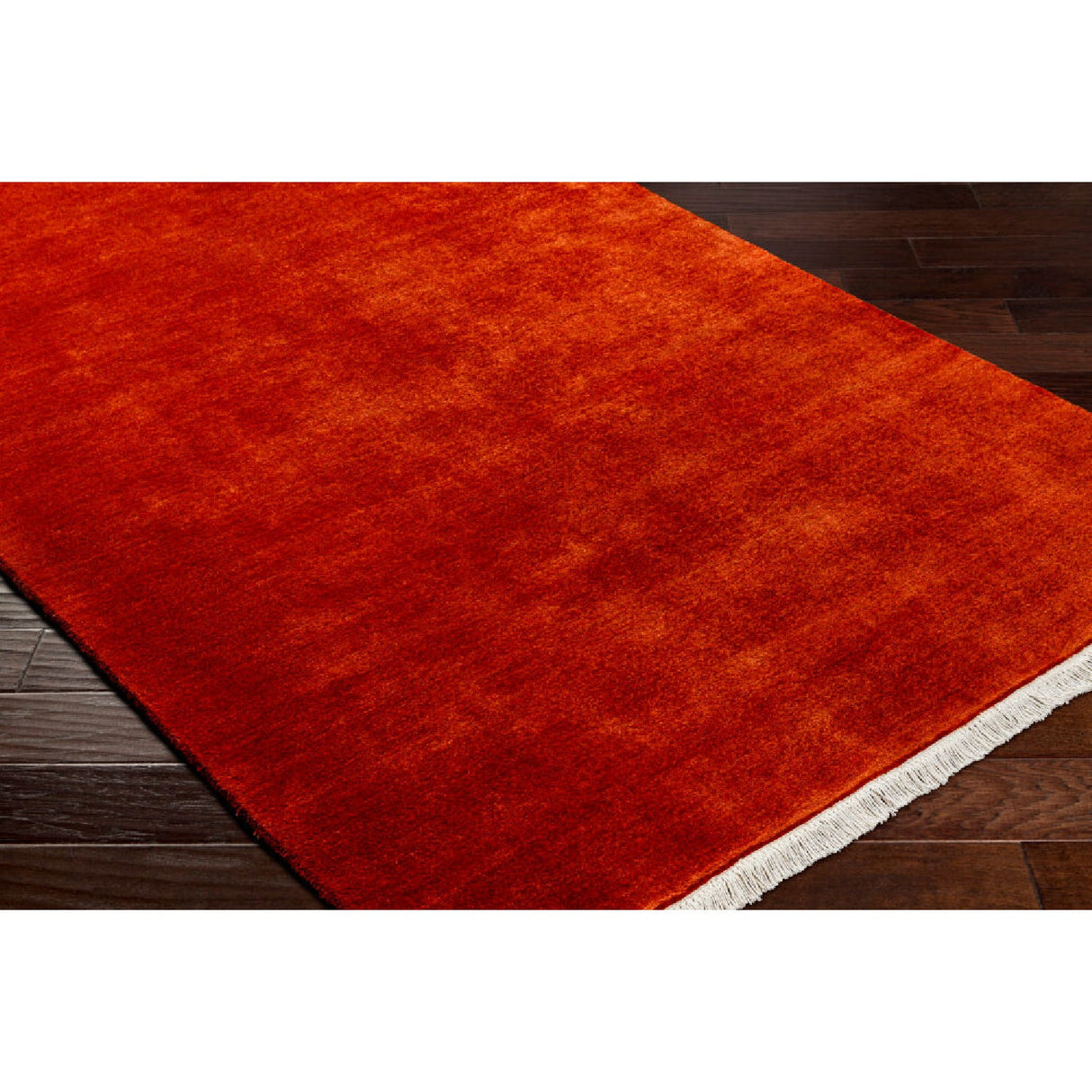 Modern European furniture - Hand-Loomed Wool Fringe Square Carpet - www.oroa.com