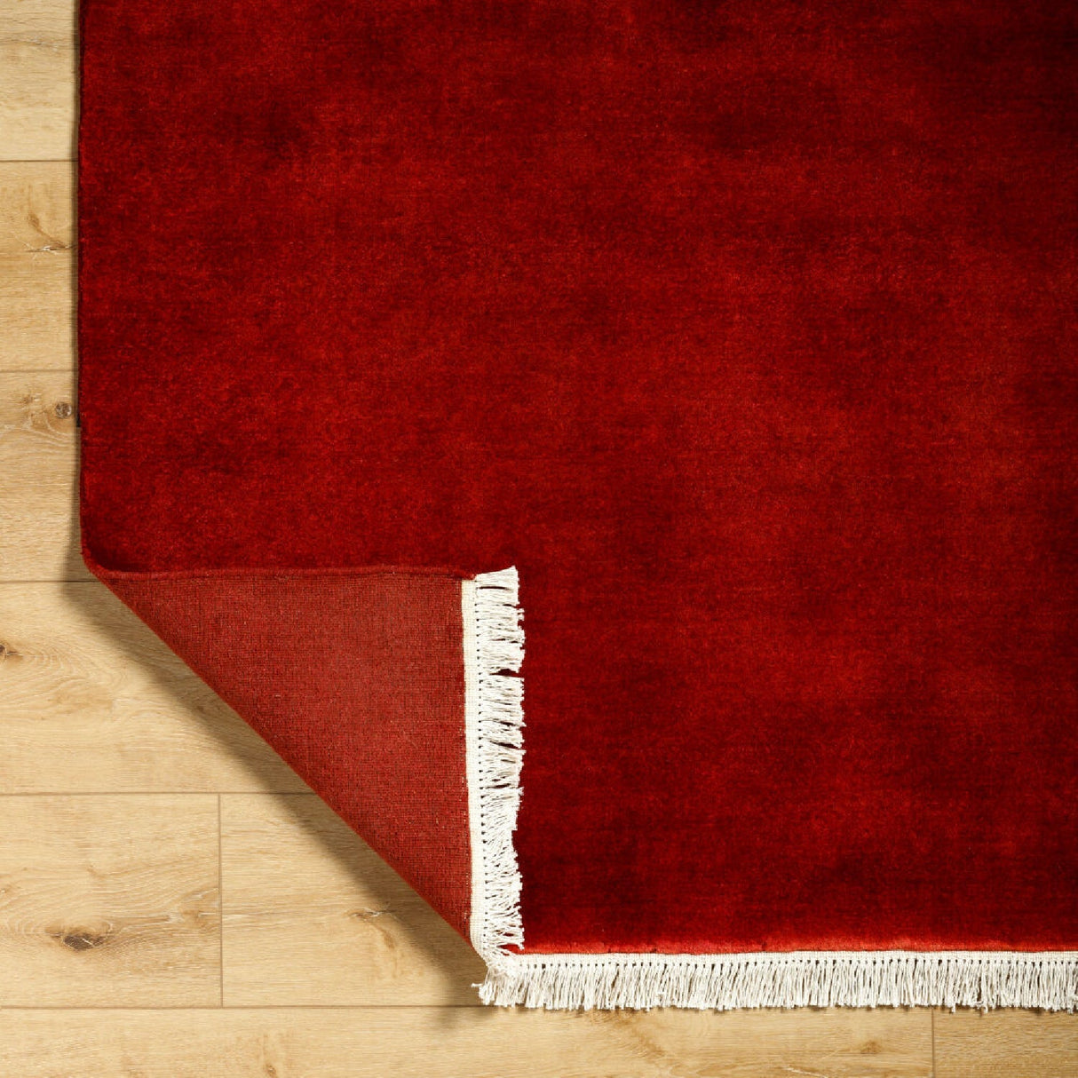 Modern furniture - Hand-Loomed Wool Fringe Table Runner - www.oroa.com