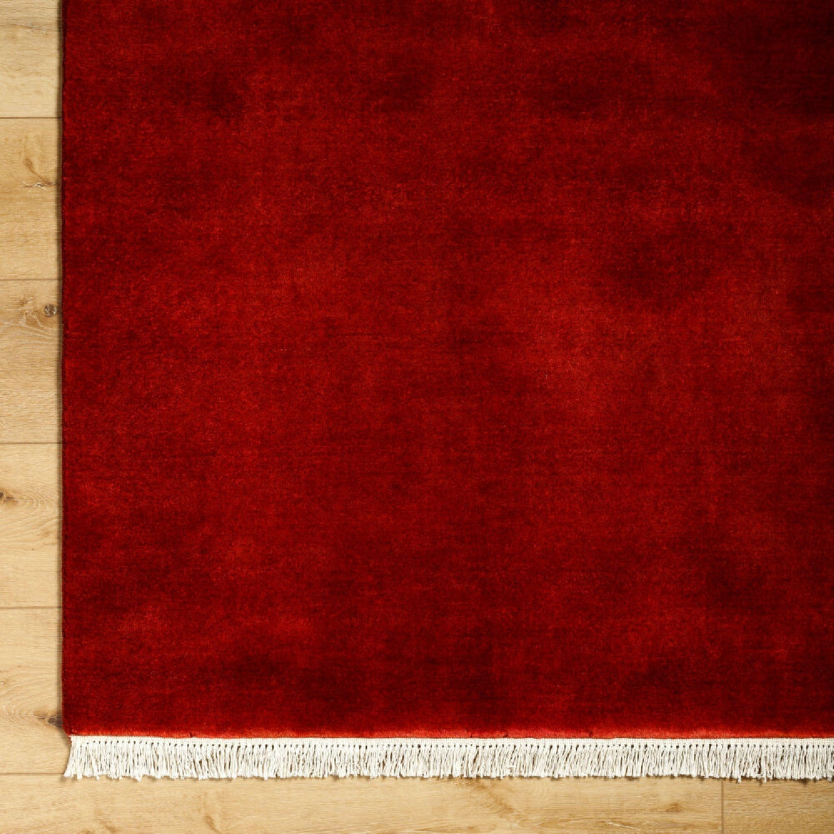 Modern European furniture - Hand-Loomed Wool Fringe Square Carpet - www.oroa.com
