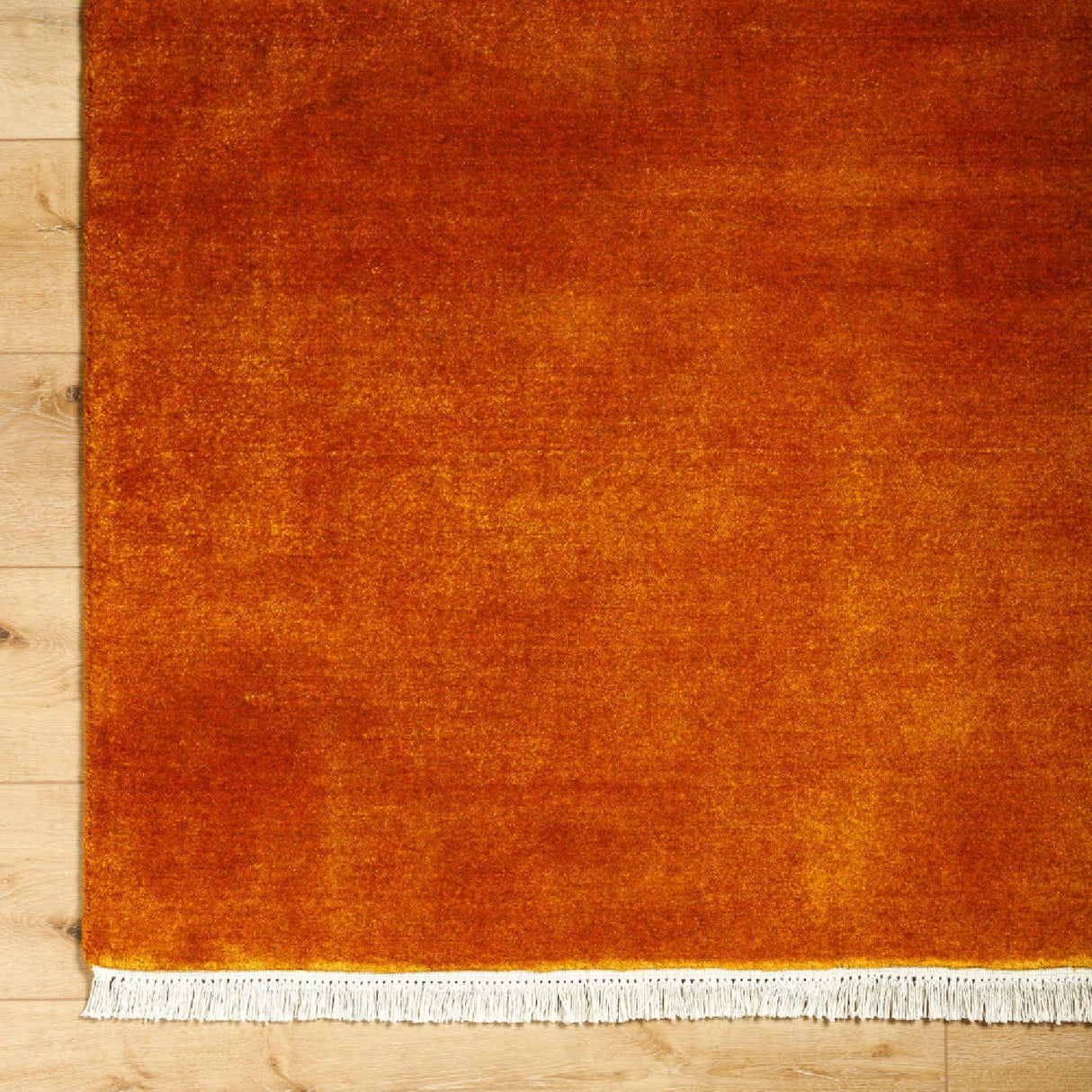 Modern furniture - Hand-Loomed Wool Fringe Table Runner - www.oroa.com