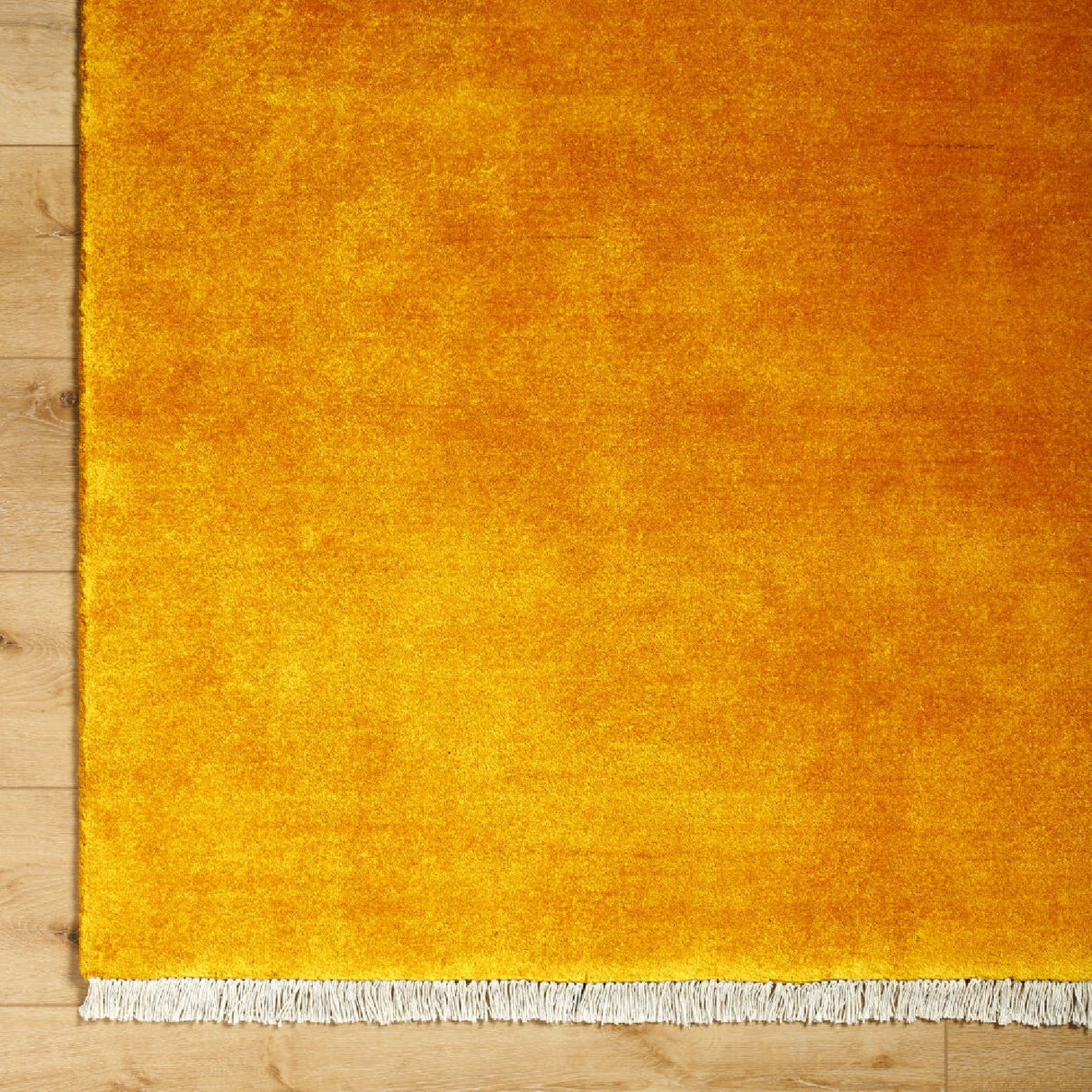 Modern European furniture - Hand-Loomed Wool Fringe Square Carpet - www.oroa.com