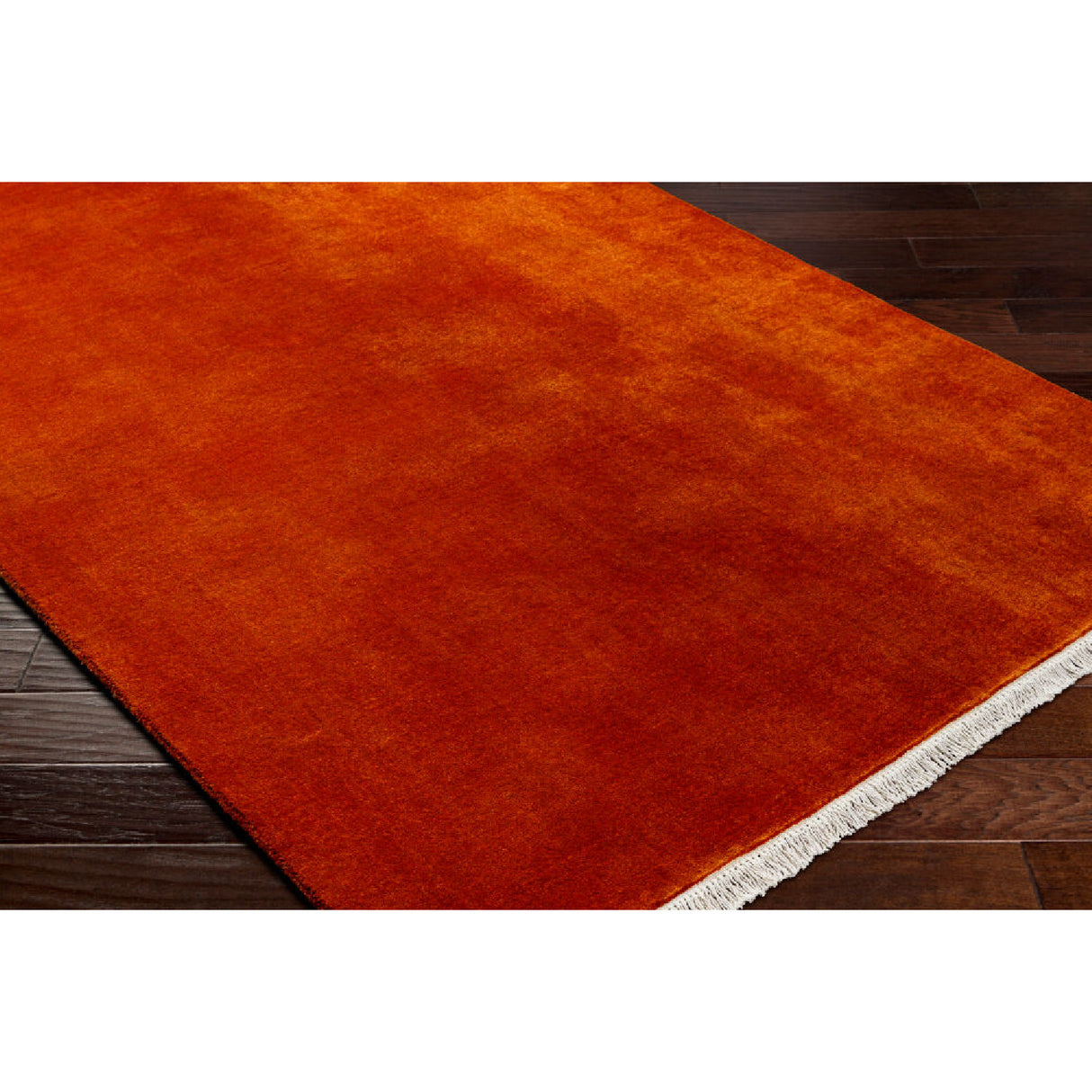 Modern European furniture - Hand-Loomed Wool Fringe Square Carpet - www.oroa.com
