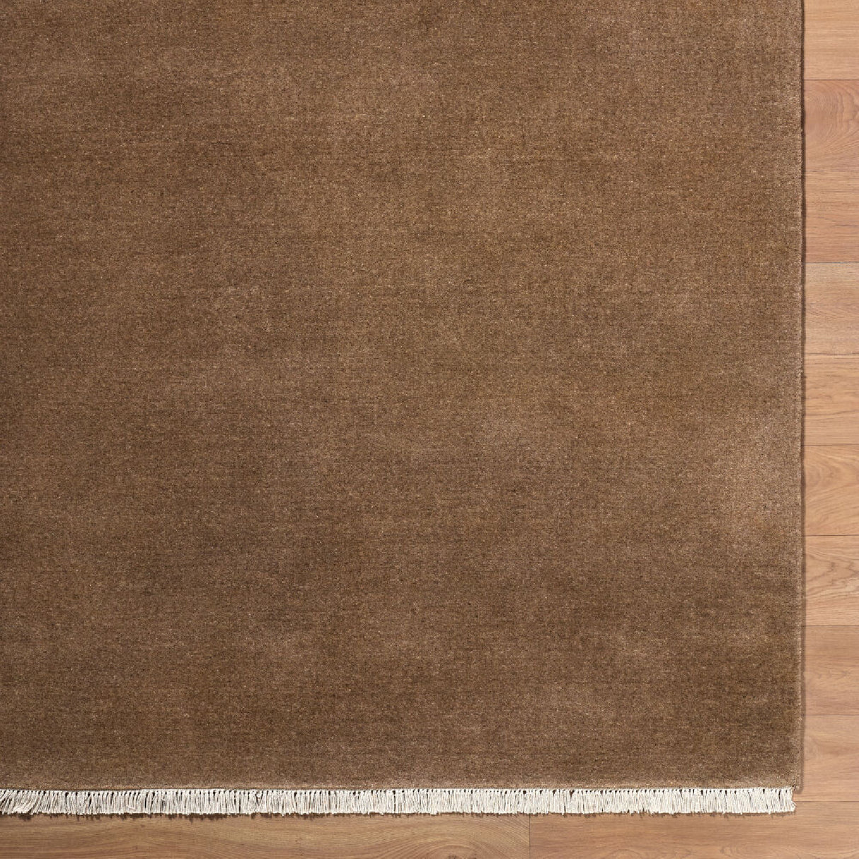 Modern European furniture - Hand-Loomed Wool Fringe Square Carpet - www.oroa.com