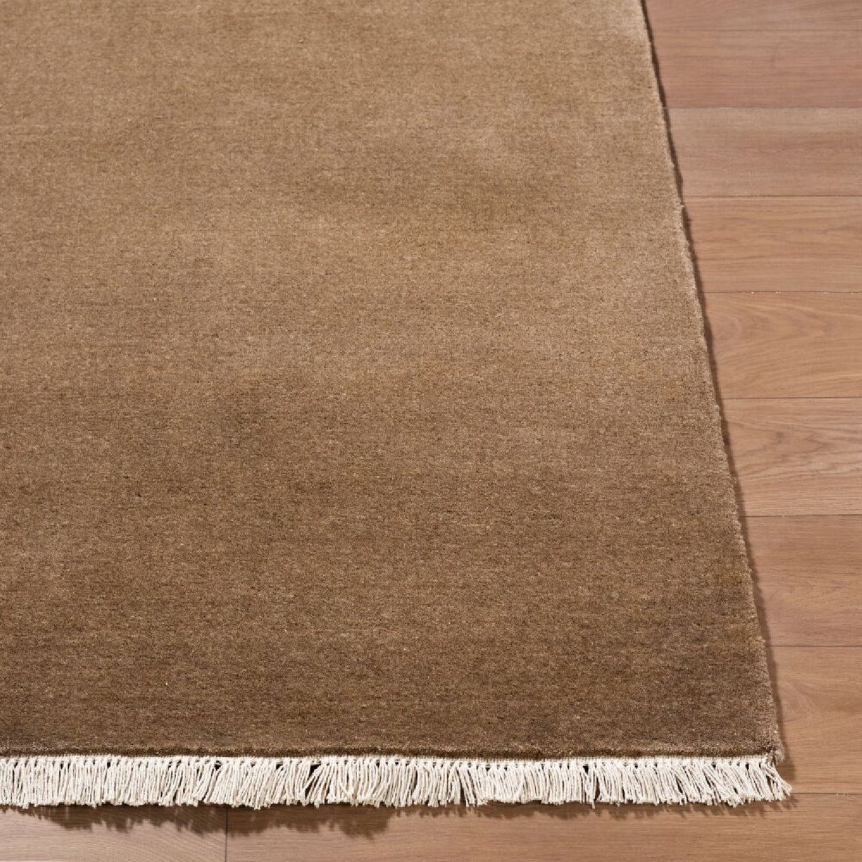Modern European furniture - Hand-Loomed Wool Fringe Square Carpet - www.oroa.com