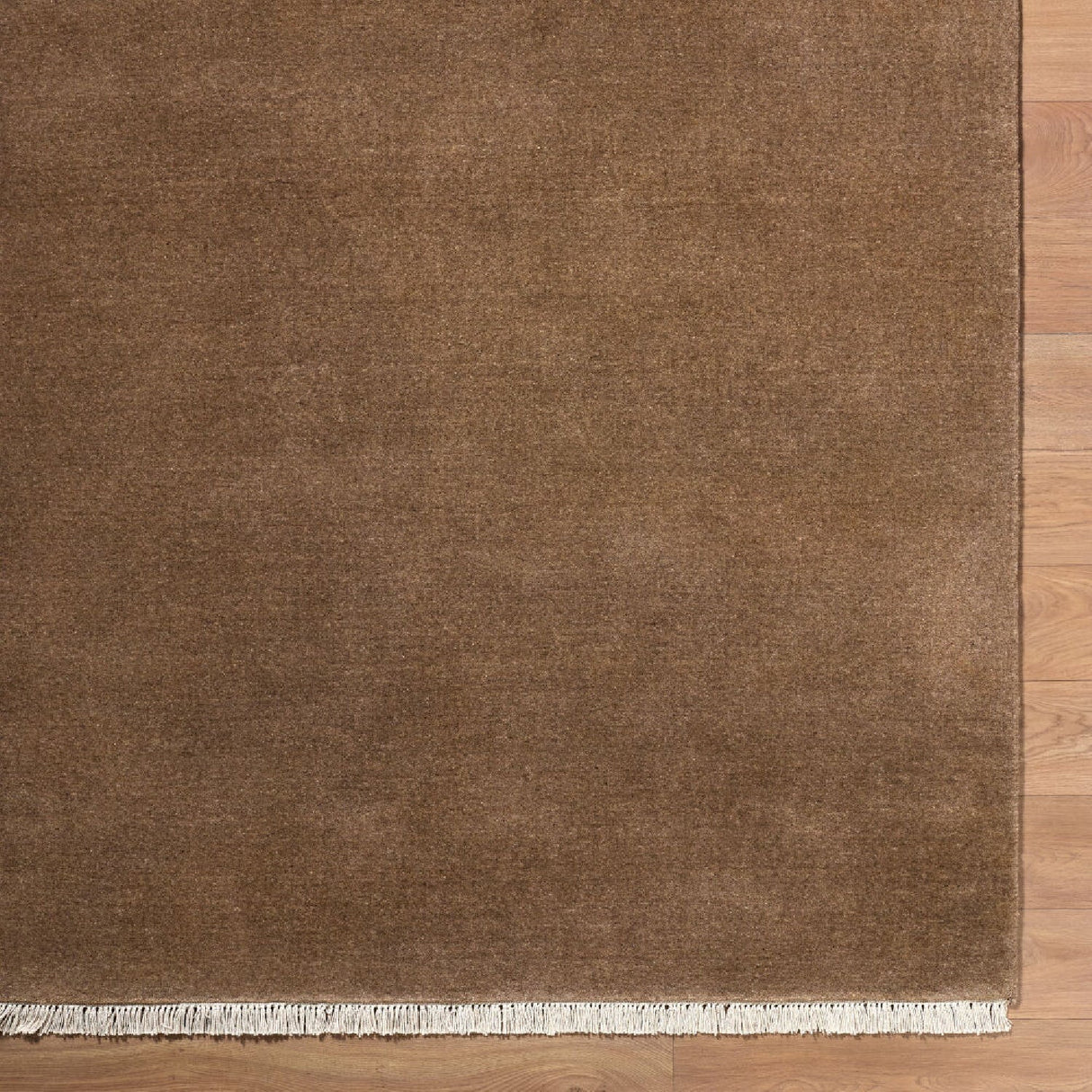 Modern European furniture - Hand-Loomed Wool Fringe Square Carpet - www.oroa.com