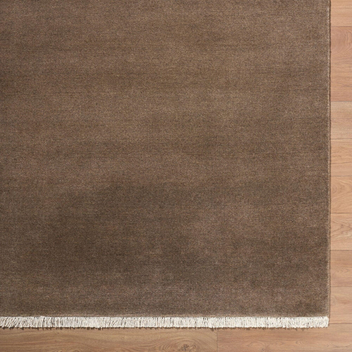 Modern European furniture - Hand-Loomed Wool Fringe Square Carpet - www.oroa.com