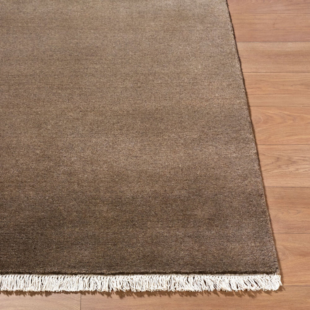 Modern European furniture - Hand-Loomed Wool Fringe Square Carpet - www.oroa.com