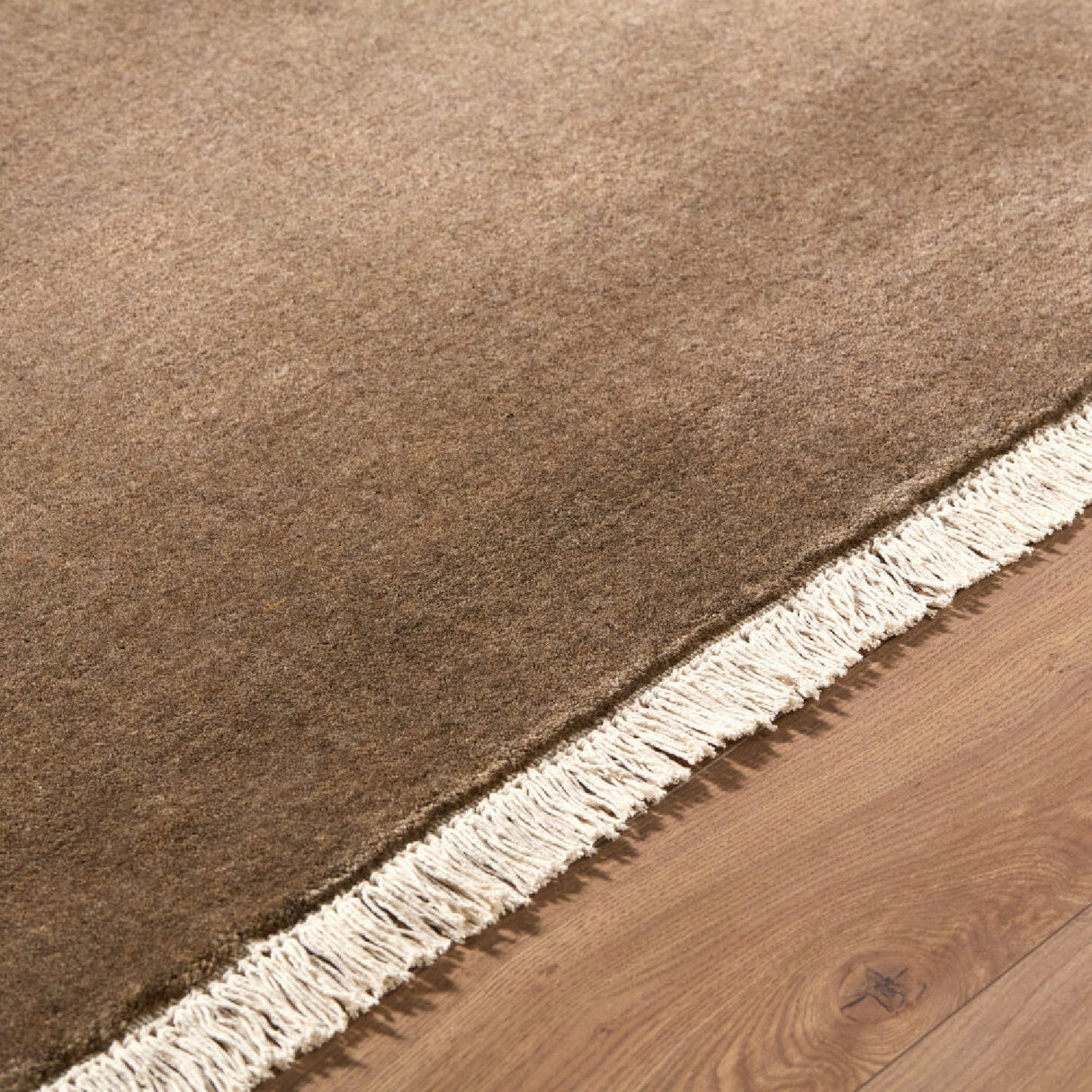 Modern European furniture - Hand-Loomed Wool Fringe Square Carpet - www.oroa.com